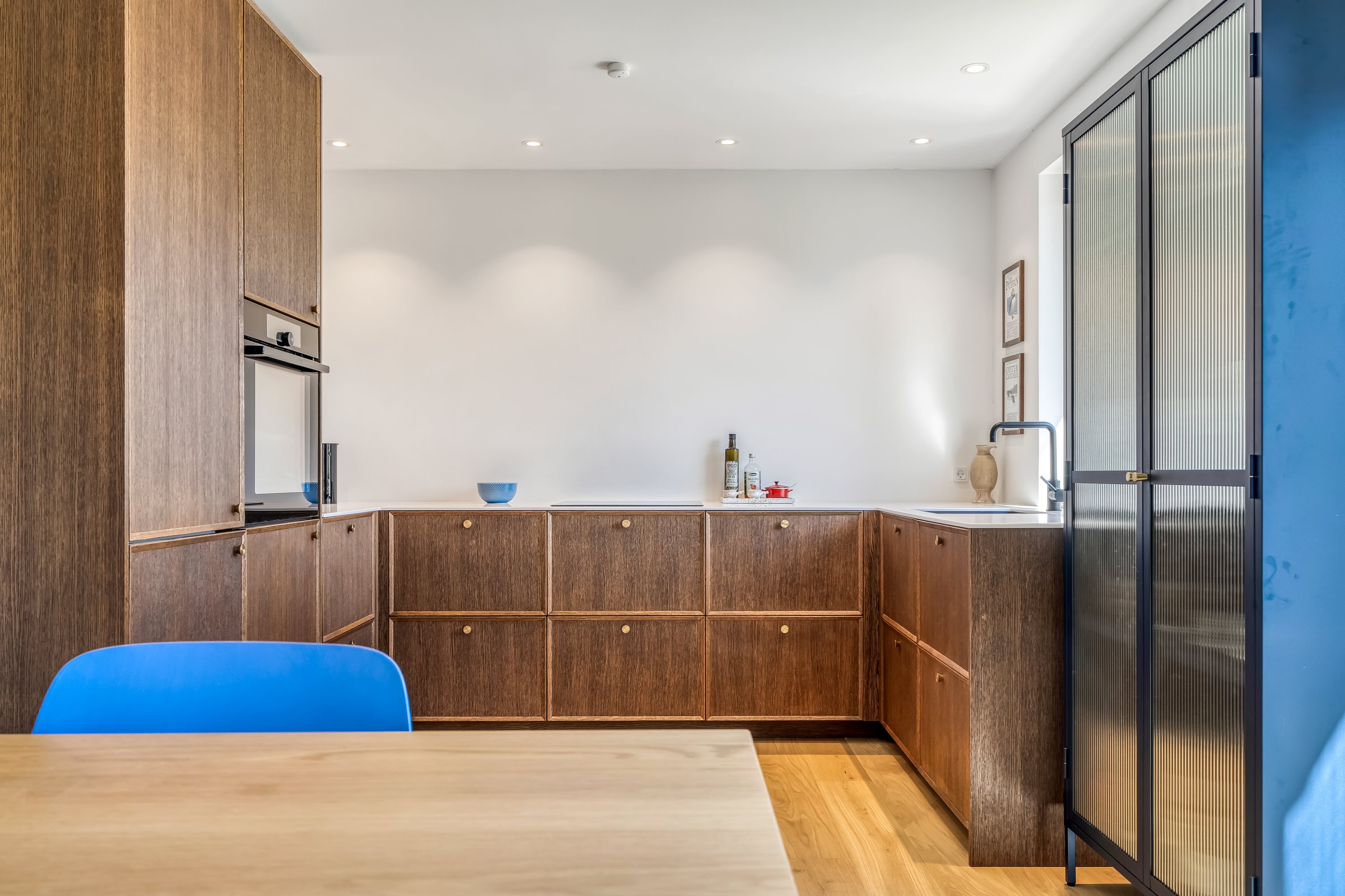 Fremhævet køkken billede i fuldskærmstilstand. Billede af Strandmarken 1A, 3050 Humlebæk