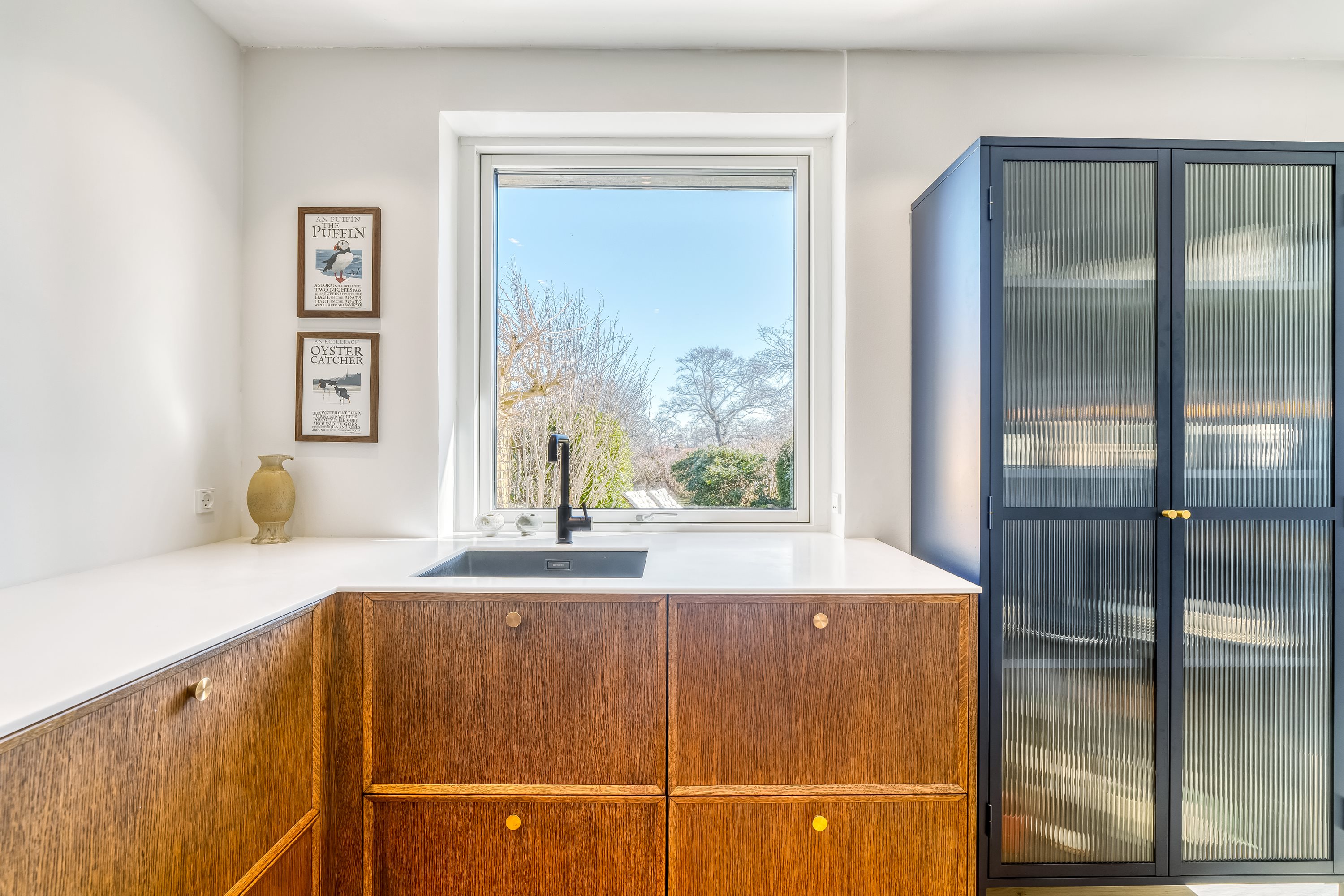 Fremhævet køkken billede i fuldskærmstilstand. Billede af Strandmarken 1A, 3050 Humlebæk