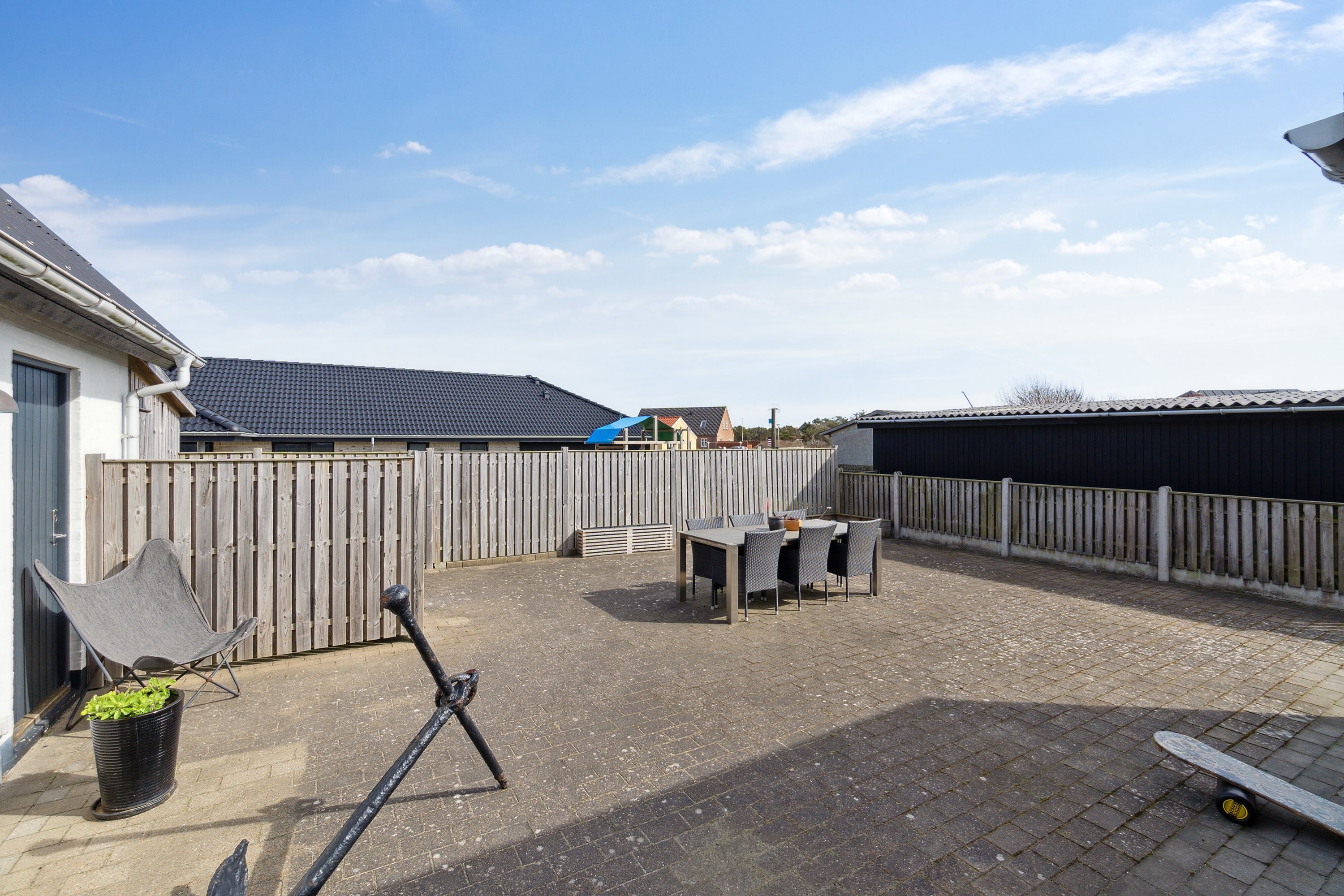 Fremhævet terrasse billede i fuldskærmstilstand. Billede af Vesterhavsgade 108, Vorupør, 7700 Thisted