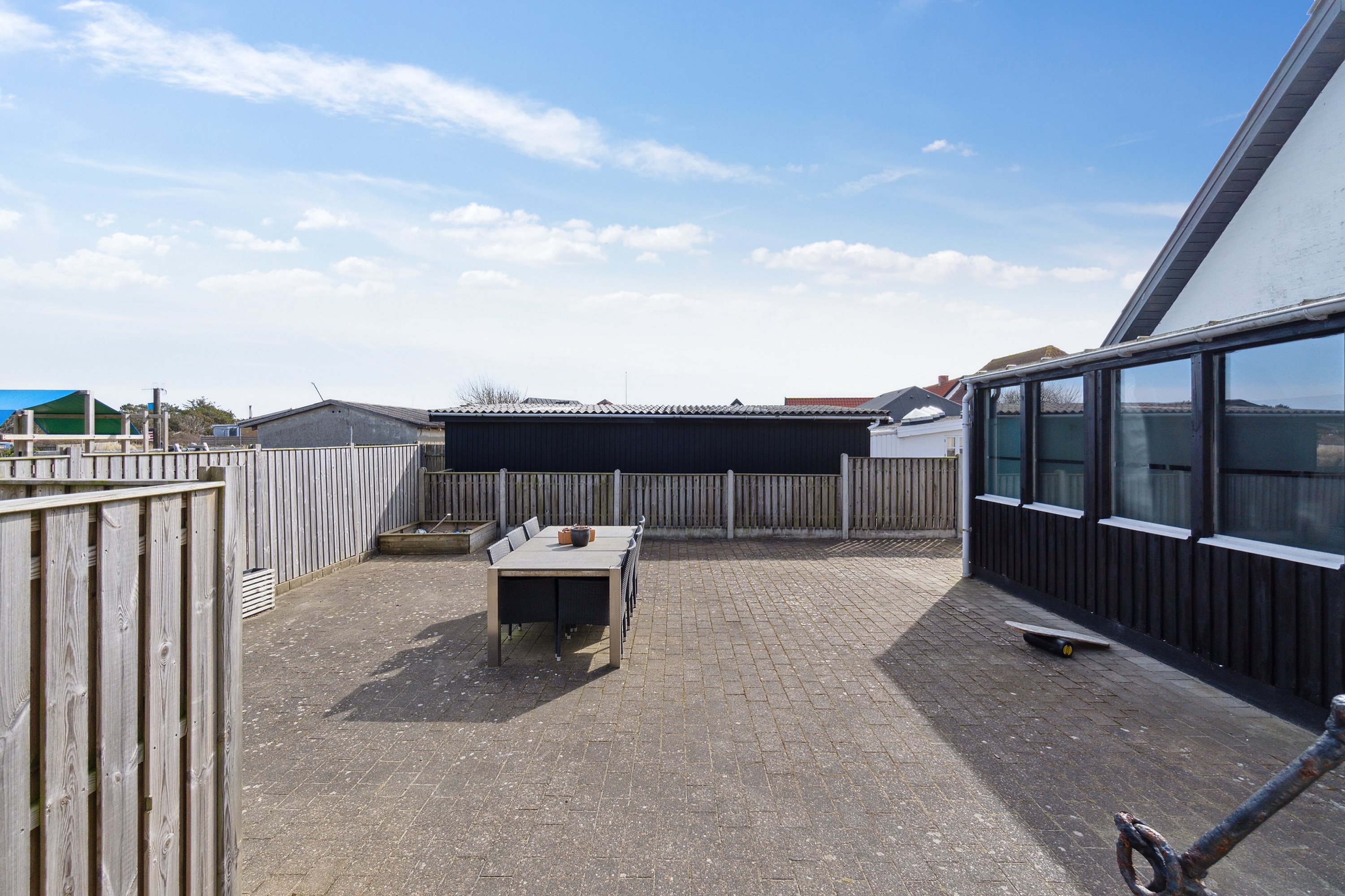 Fremhævet terrasse billede i fuldskærmstilstand. Billede af Vesterhavsgade 108, Vorupør, 7700 Thisted