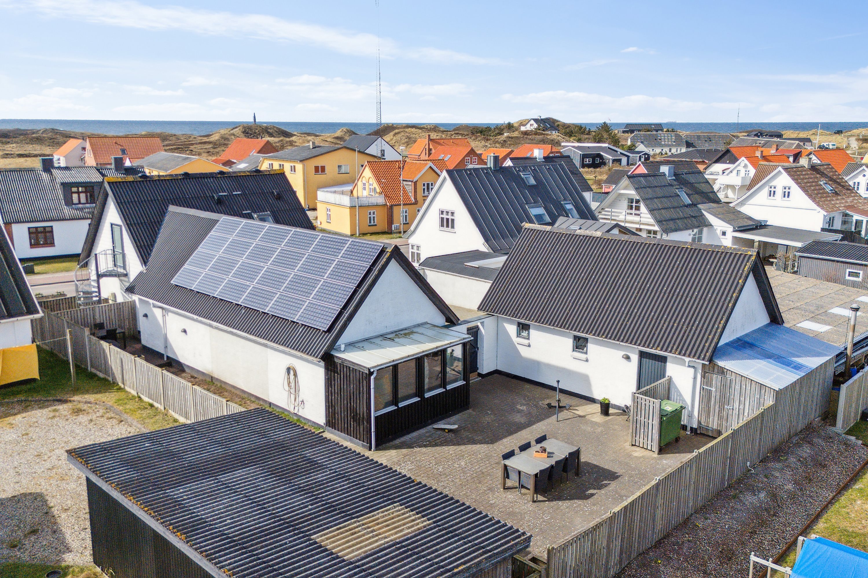 Miniaturebillede 2: luftfoto. Billede af Vesterhavsgade 108, Vorupør, 7700 Thisted