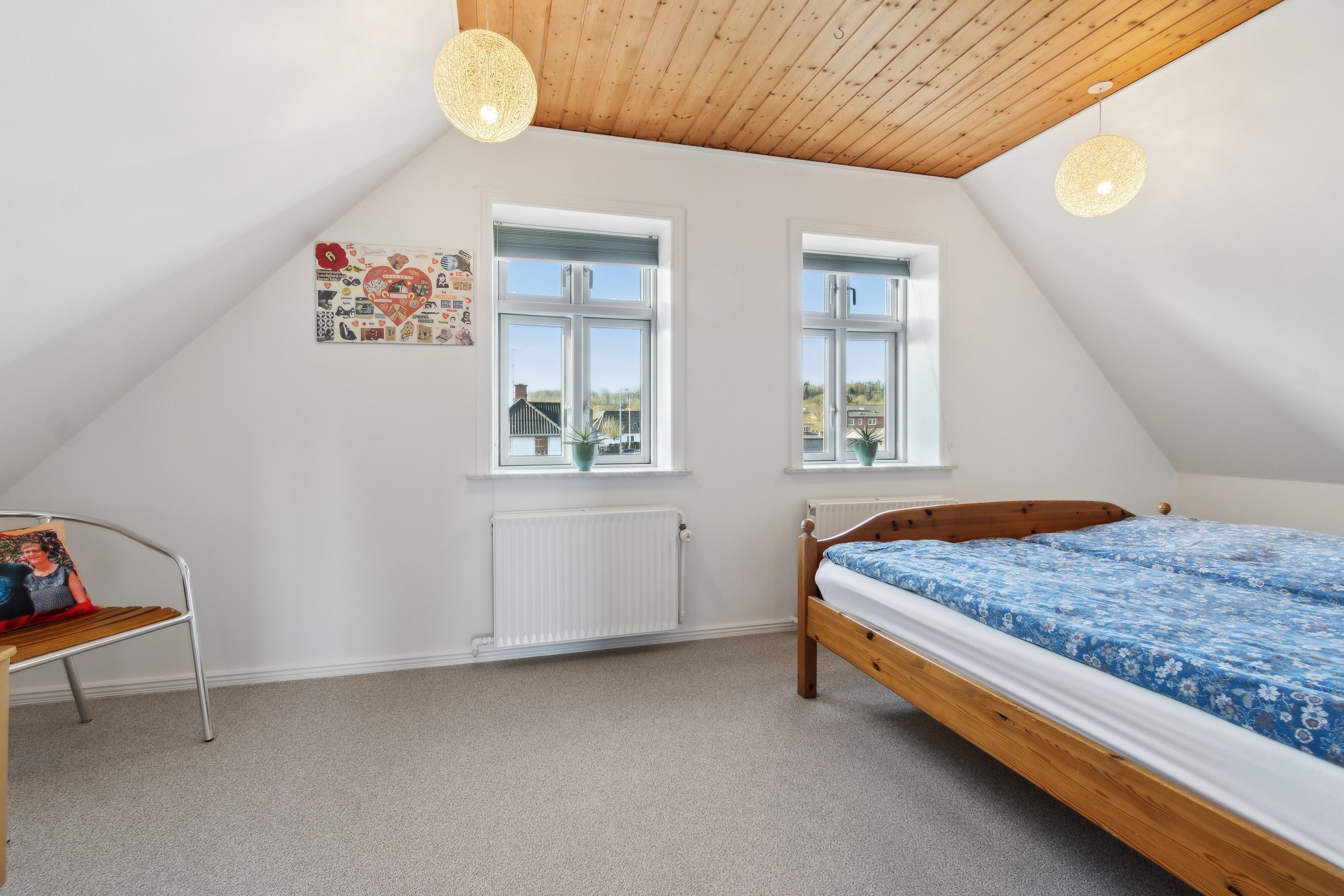 Fremhævet soveværelse billede i fuldskærmstilstand. Billede af Norsvej 72, Nors, 7700 Thisted