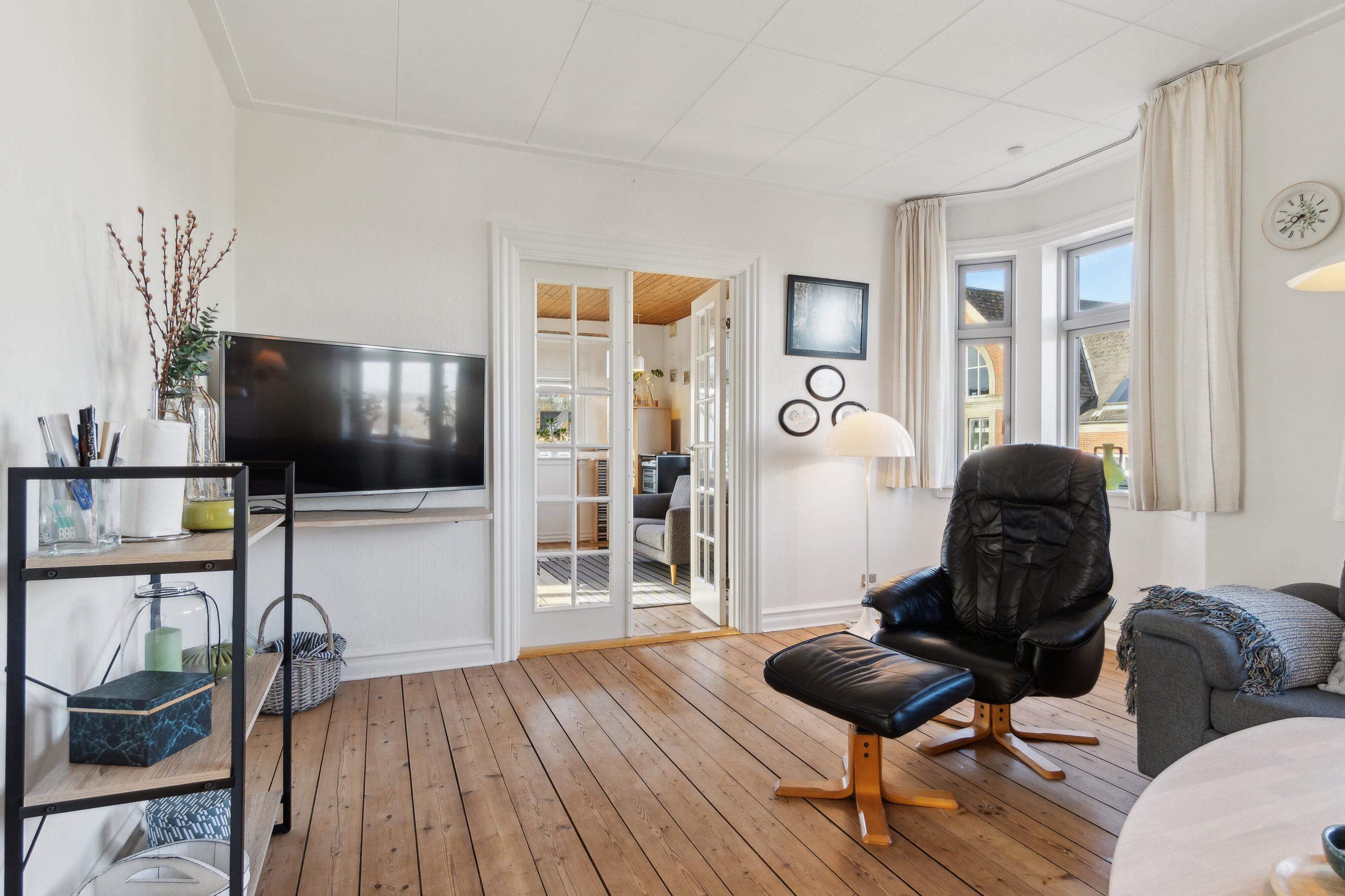 Fremhævet stue billede i fuldskærmstilstand. Billede af Norsvej 72, Nors, 7700 Thisted
