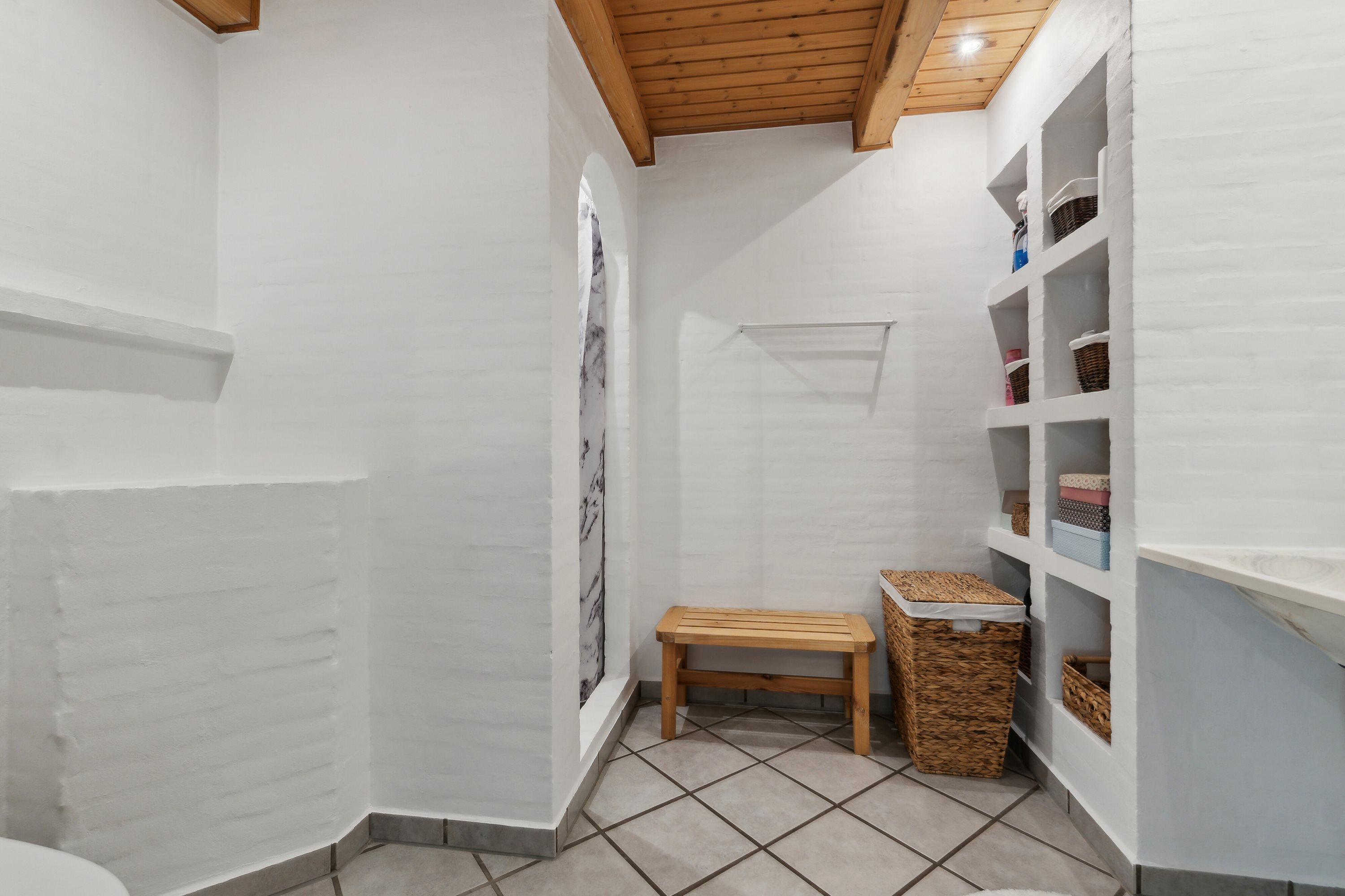 Fremhævet badeværelse billede i fuldskærmstilstand. Billede af Norsvej 72, Nors, 7700 Thisted