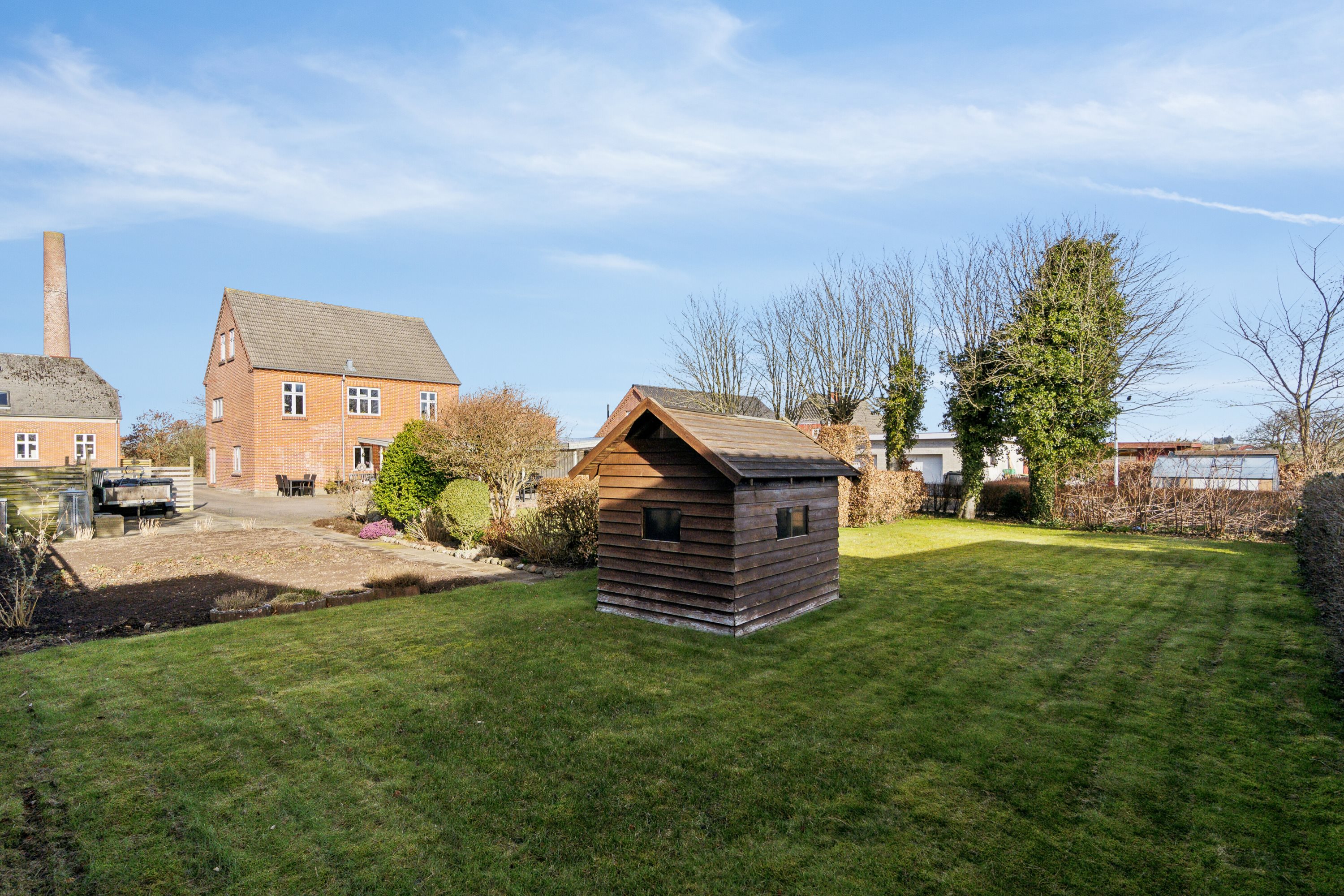 Fremhævet set fra haven billede i fuldskærmstilstand. Billede af Norsvej 72, Nors, 7700 Thisted