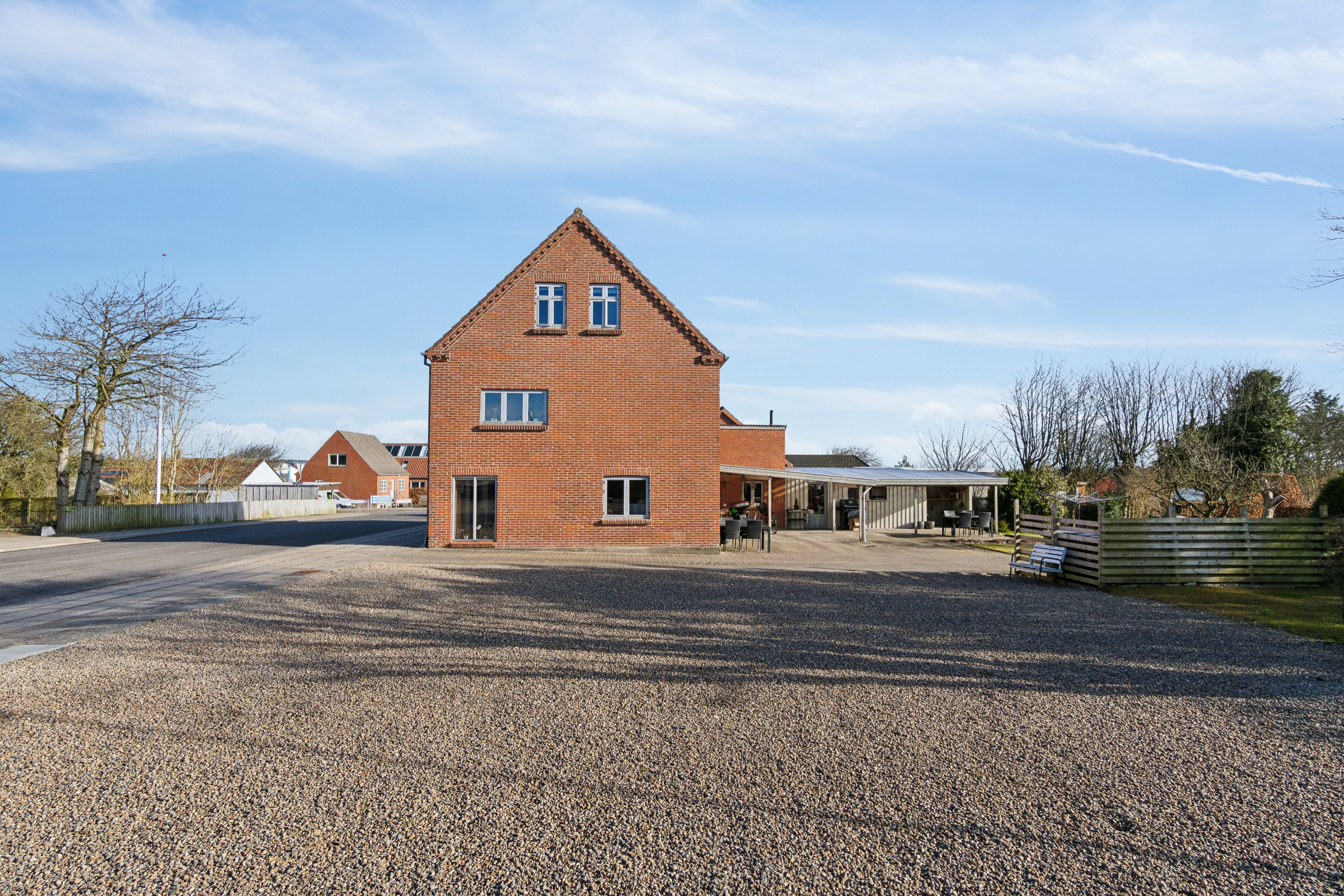 Fremhævet set fra vejen billede i fuldskærmstilstand. Billede af Norsvej 72, Nors, 7700 Thisted