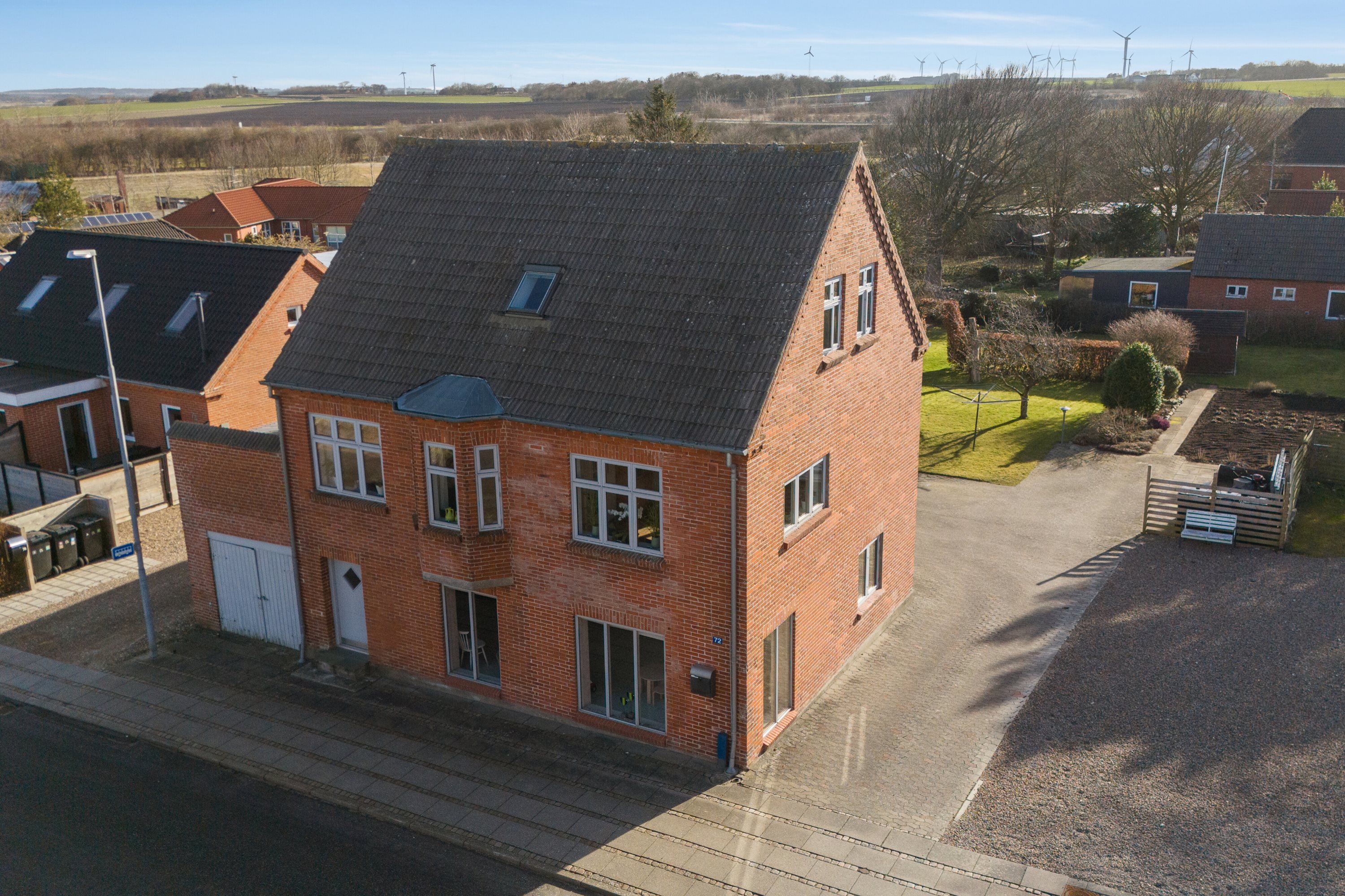 Fremhævet set fra vejen billede i fuldskærmstilstand. Billede af Norsvej 72, Nors, 7700 Thisted