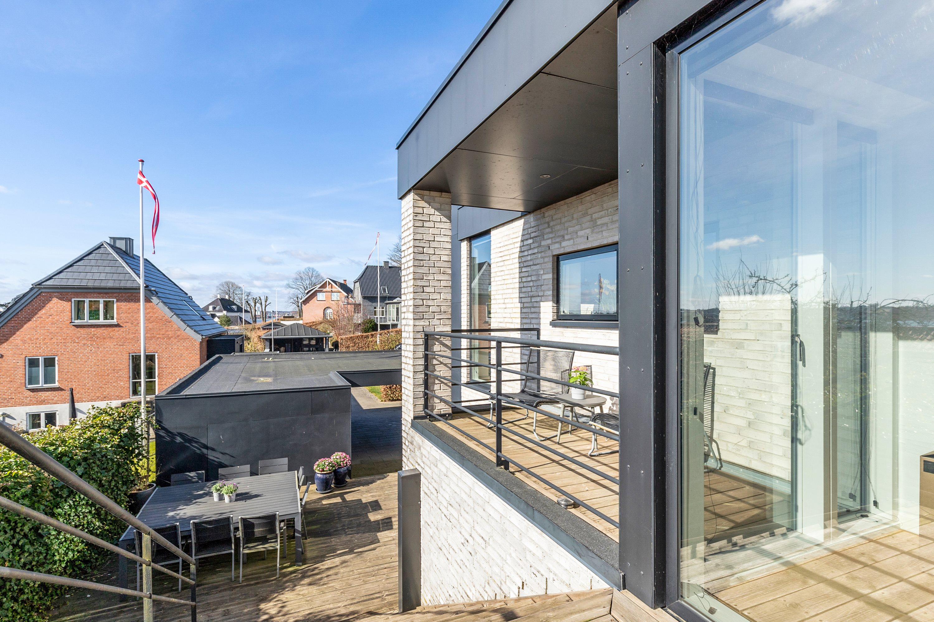 Fremhævet terrasse billede i fuldskærmstilstand. Billede af Strandhøj 4, Strandhuse, 6000 Kolding