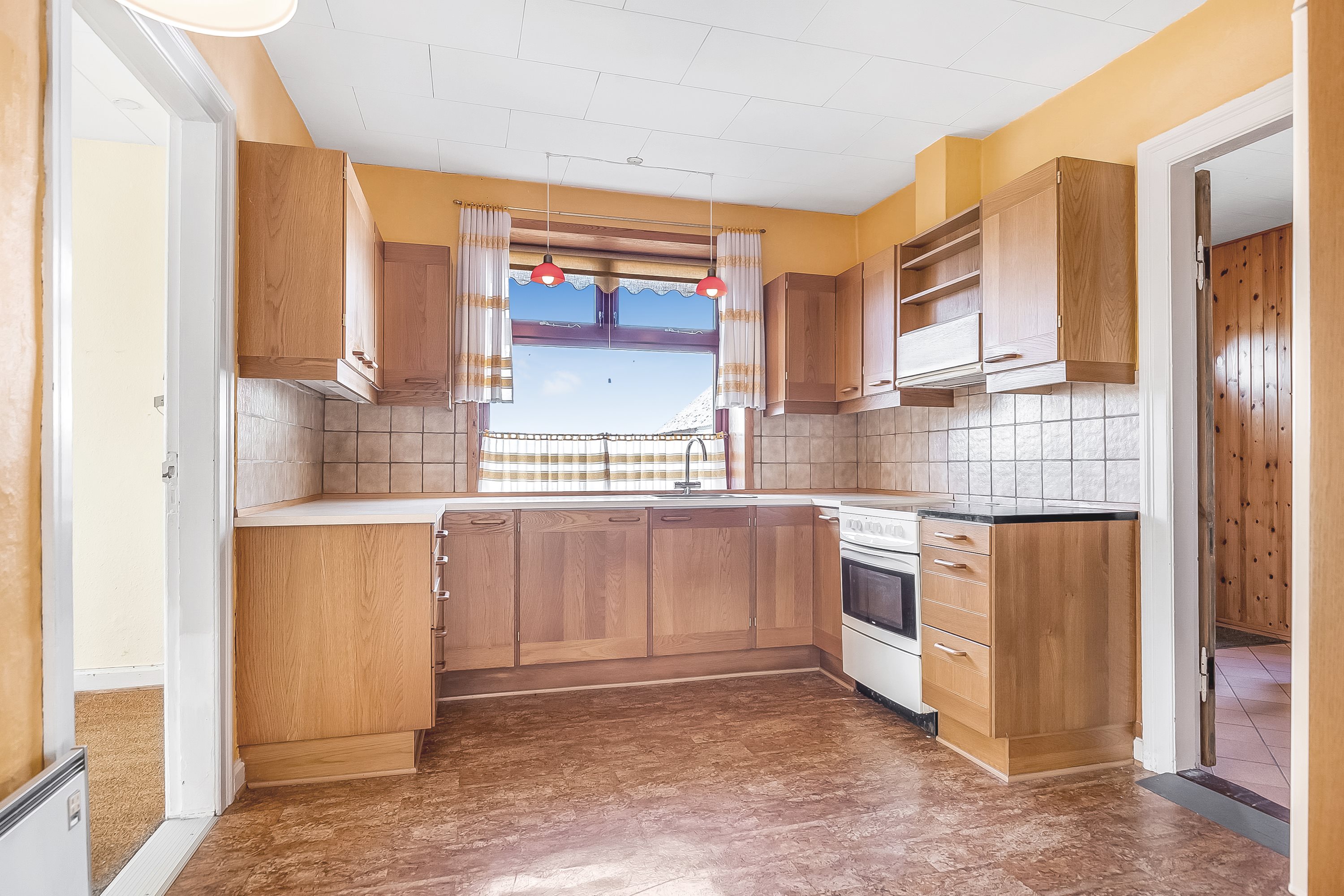 Fremhævet køkken billede i fuldskærmstilstand. Billede af Riglandsegvej 5, Drenderup, 6580 Vamdrup