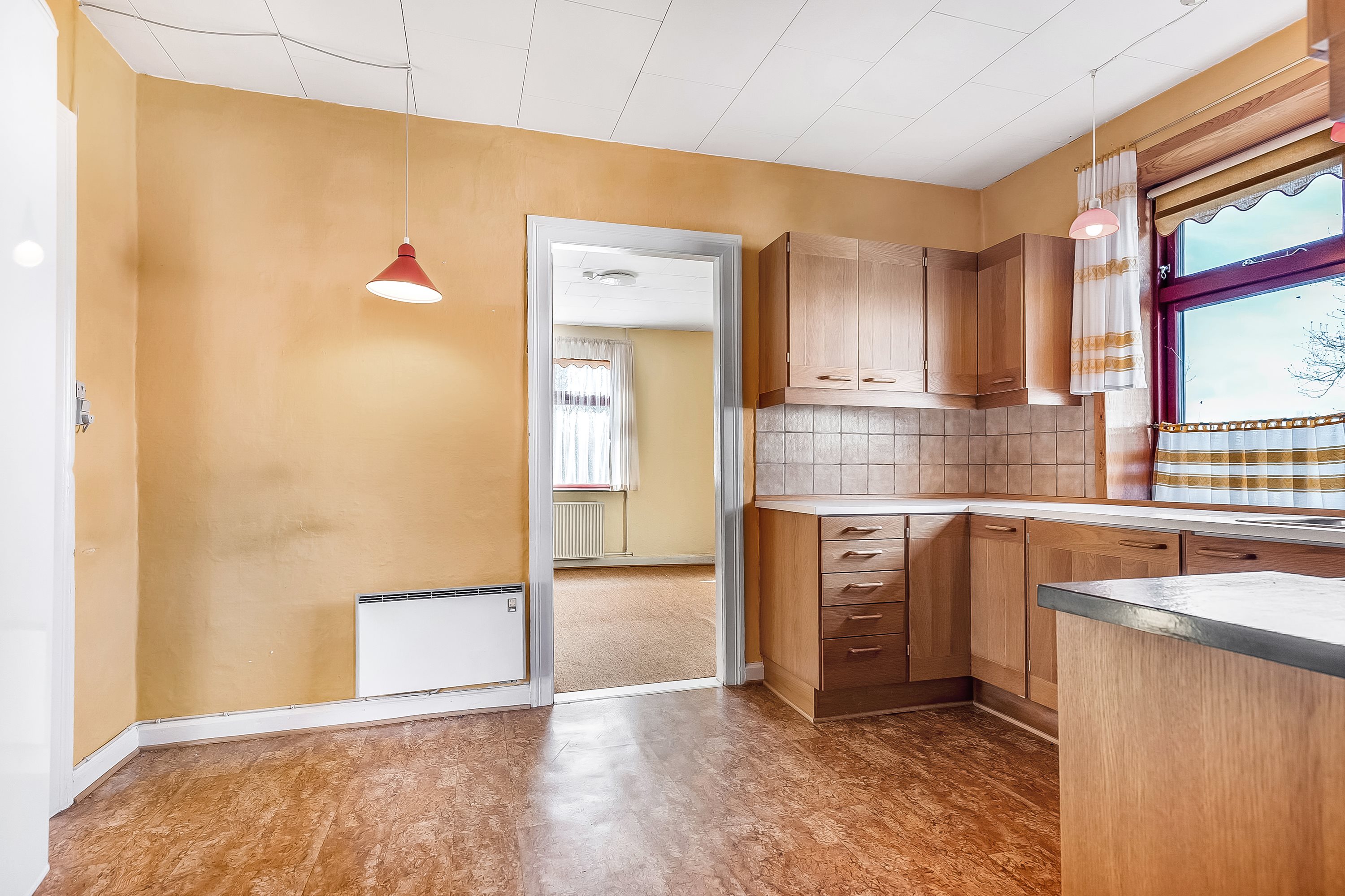 Fremhævet køkken billede i fuldskærmstilstand. Billede af Riglandsegvej 5, Drenderup, 6580 Vamdrup