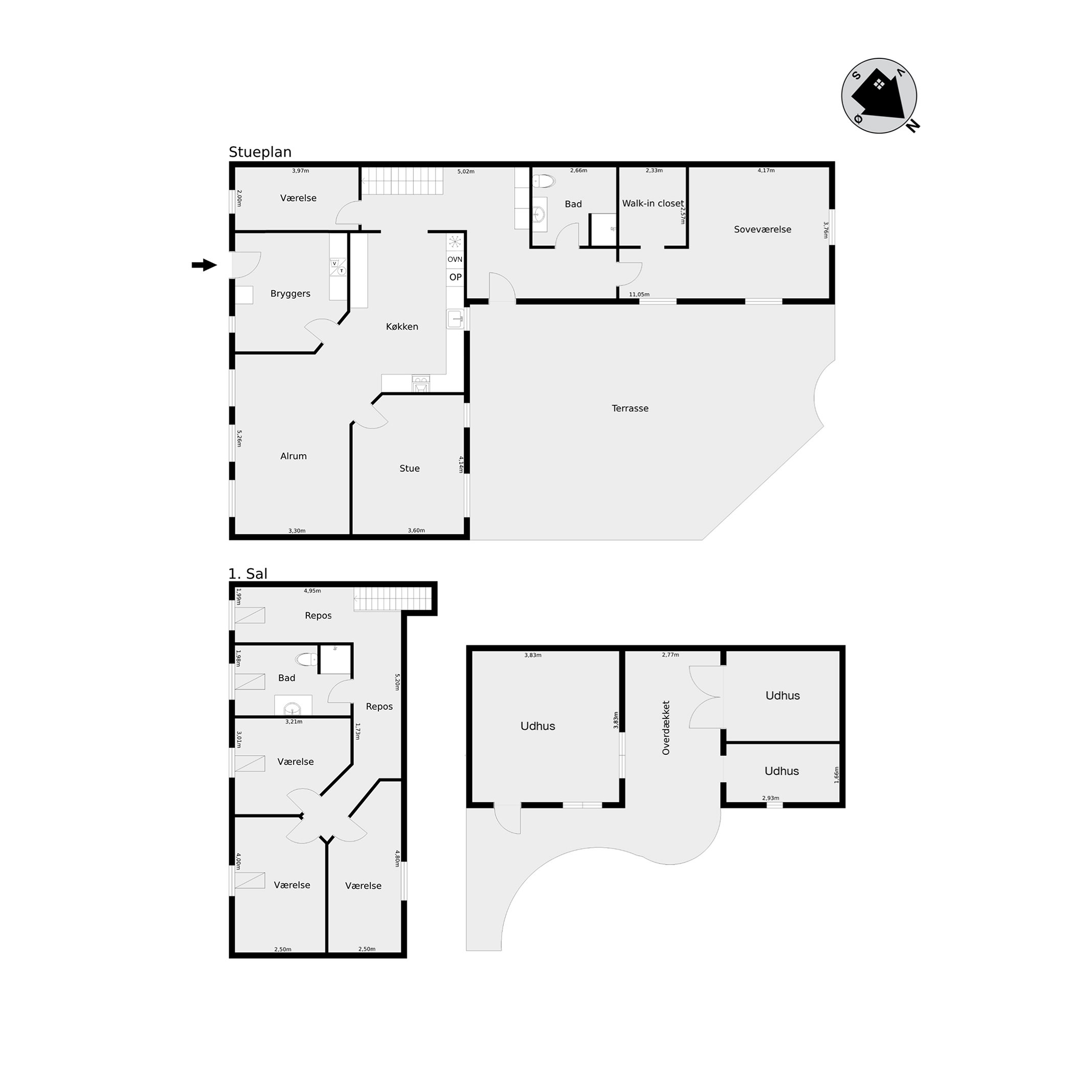 Plantegninger billede af Nørregade 25, 6580 Vamdrup