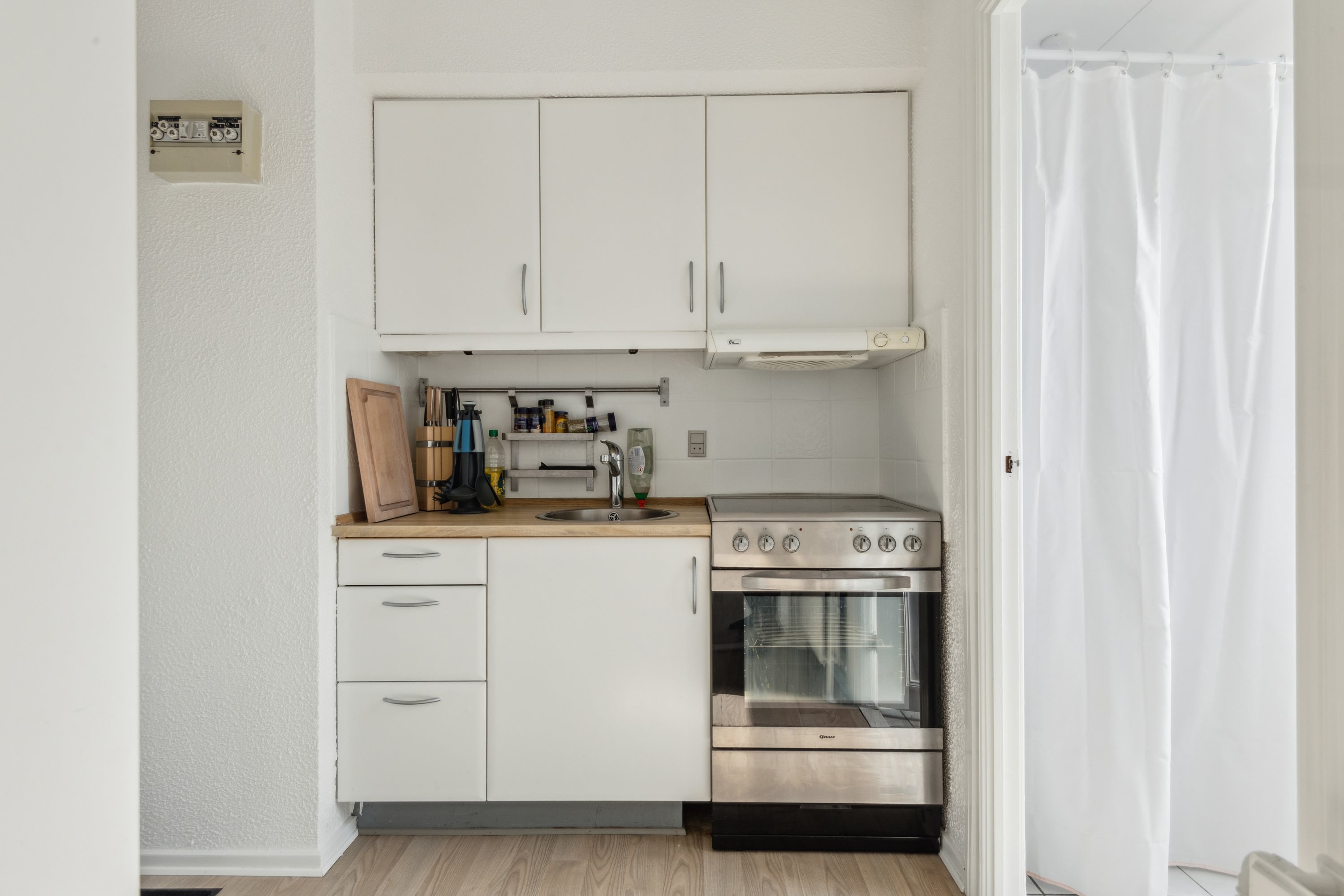 Fremhævet køkken billede i fuldskærmstilstand. Billede af Valdemarsgade 11, 1. mf., 9000 Aalborg