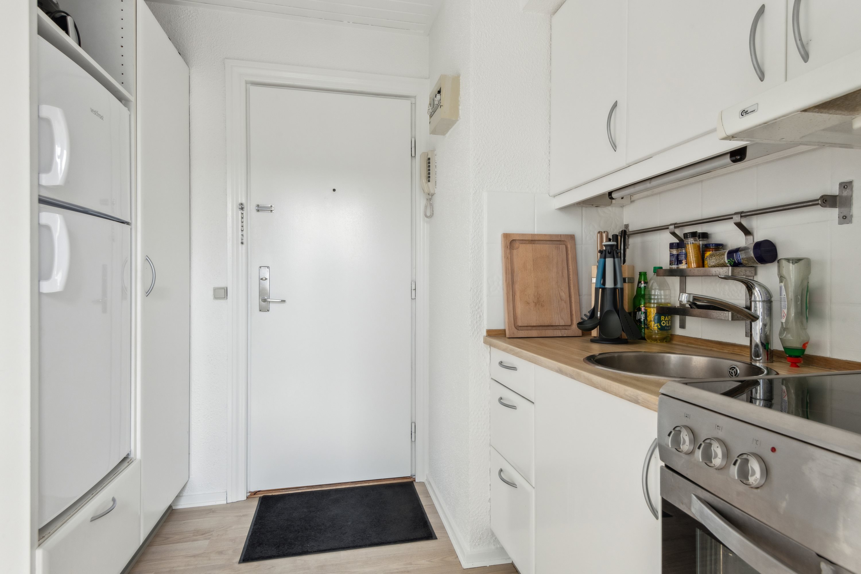 Fremhævet køkken billede i fuldskærmstilstand. Billede af Valdemarsgade 11, 1. mf., 9000 Aalborg