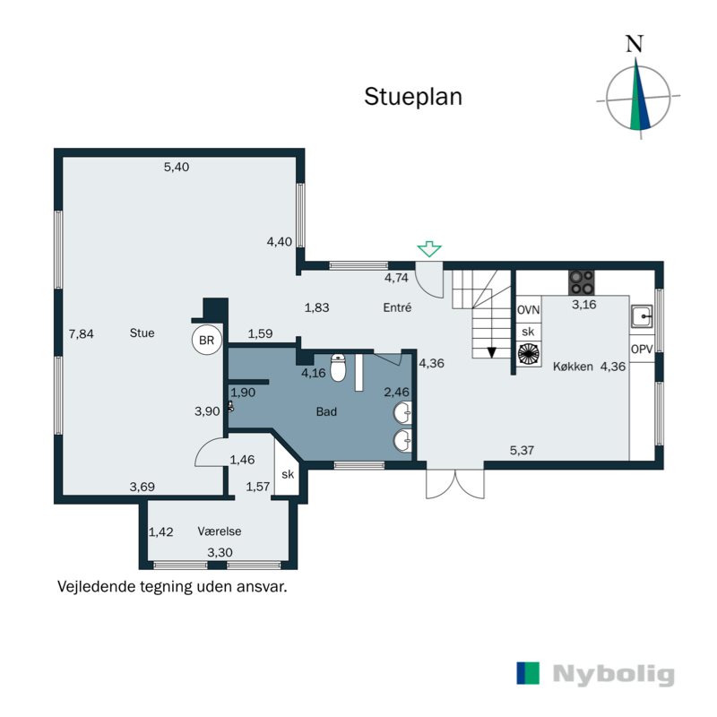 Plantegninger billede af Peder Gydes Vej 27, 6700 Esbjerg