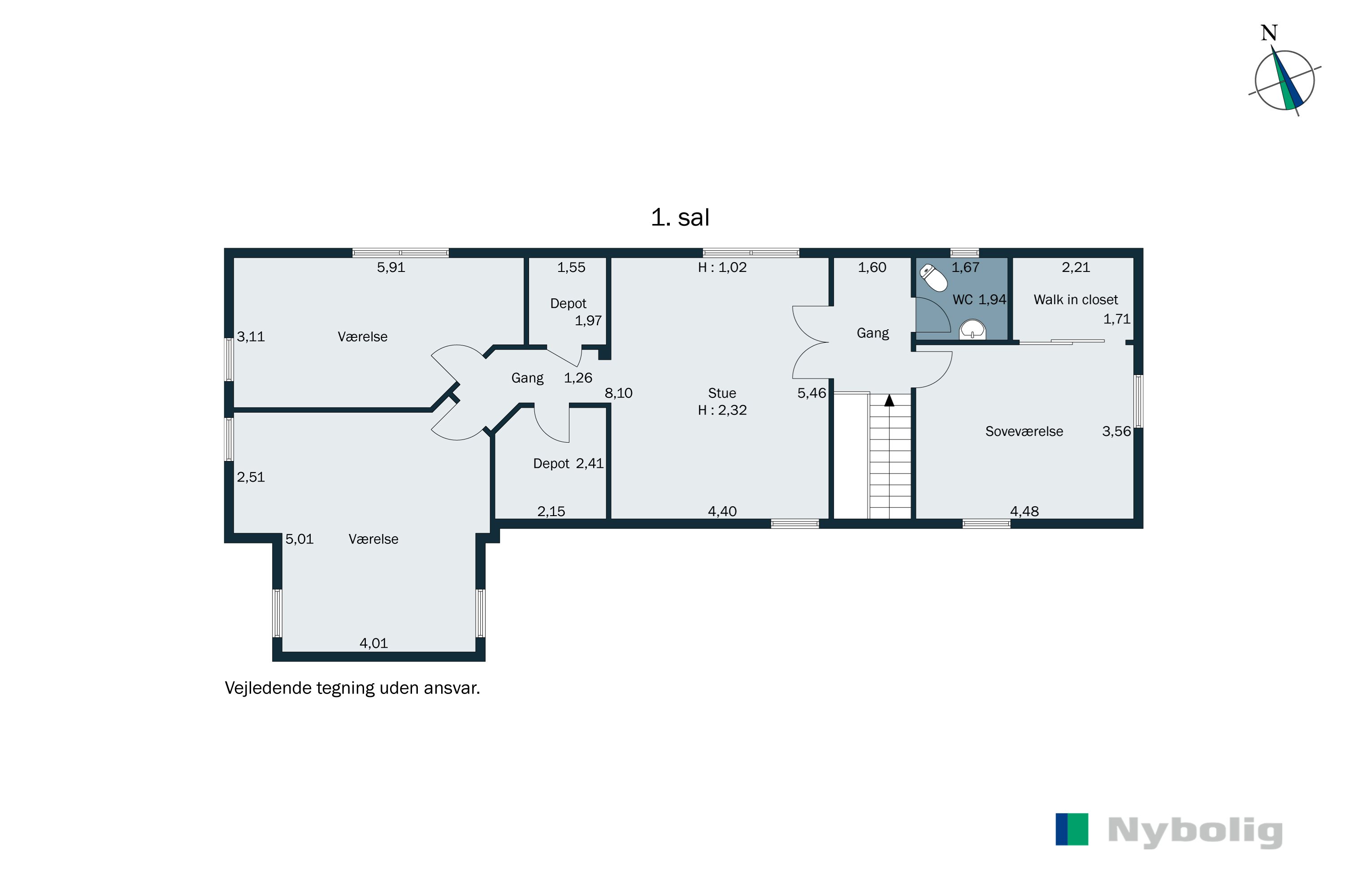 Plantegninger billede af Glud Kirkevej 52, Glud, 7130 Juelsminde