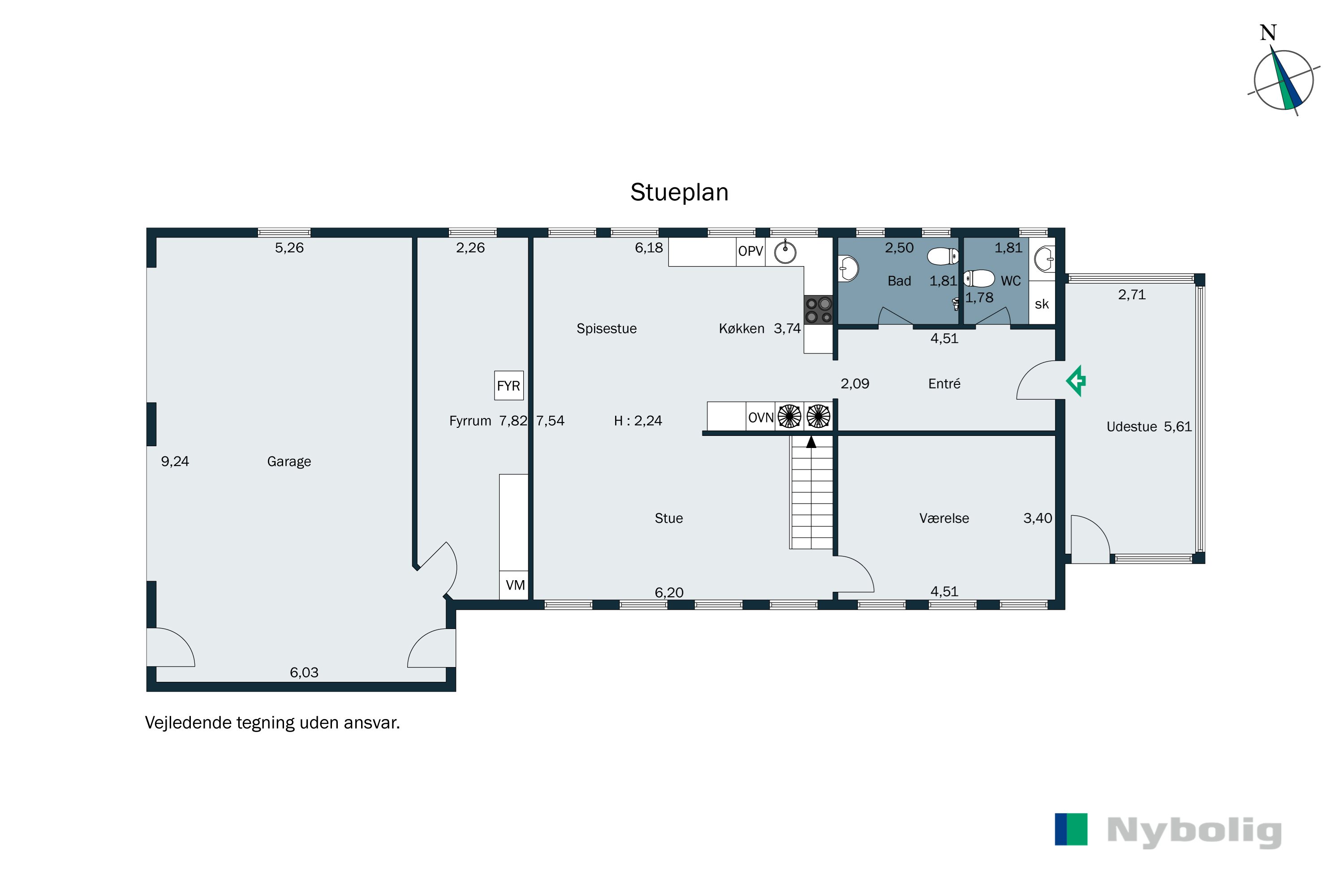 Plantegninger billede af Glud Kirkevej 52, Glud, 7130 Juelsminde