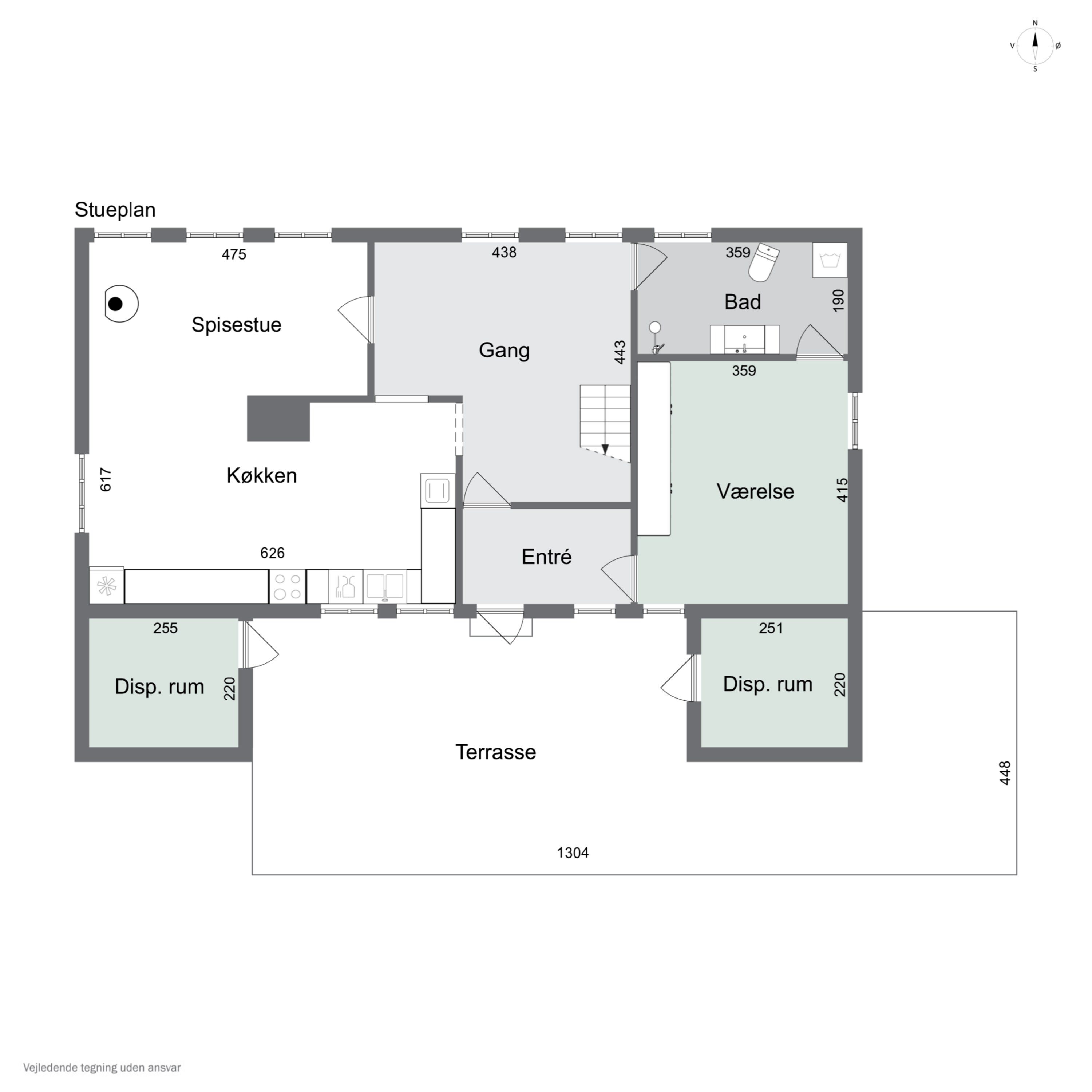 Plantegninger billede af Kirkevej 14, 5892 Gudbjerg Sydfyn