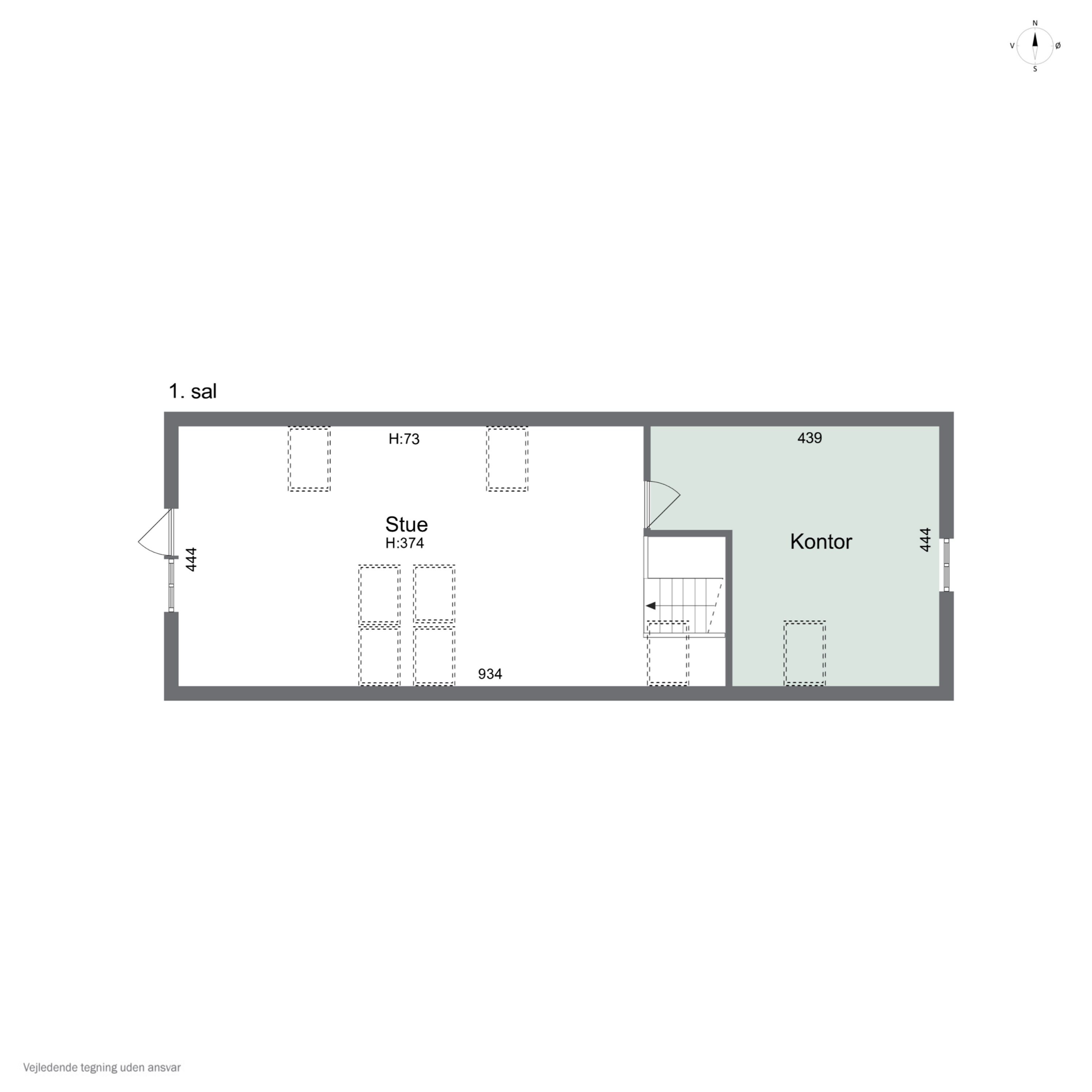 Plantegninger billede af Kirkevej 14, 5892 Gudbjerg Sydfyn