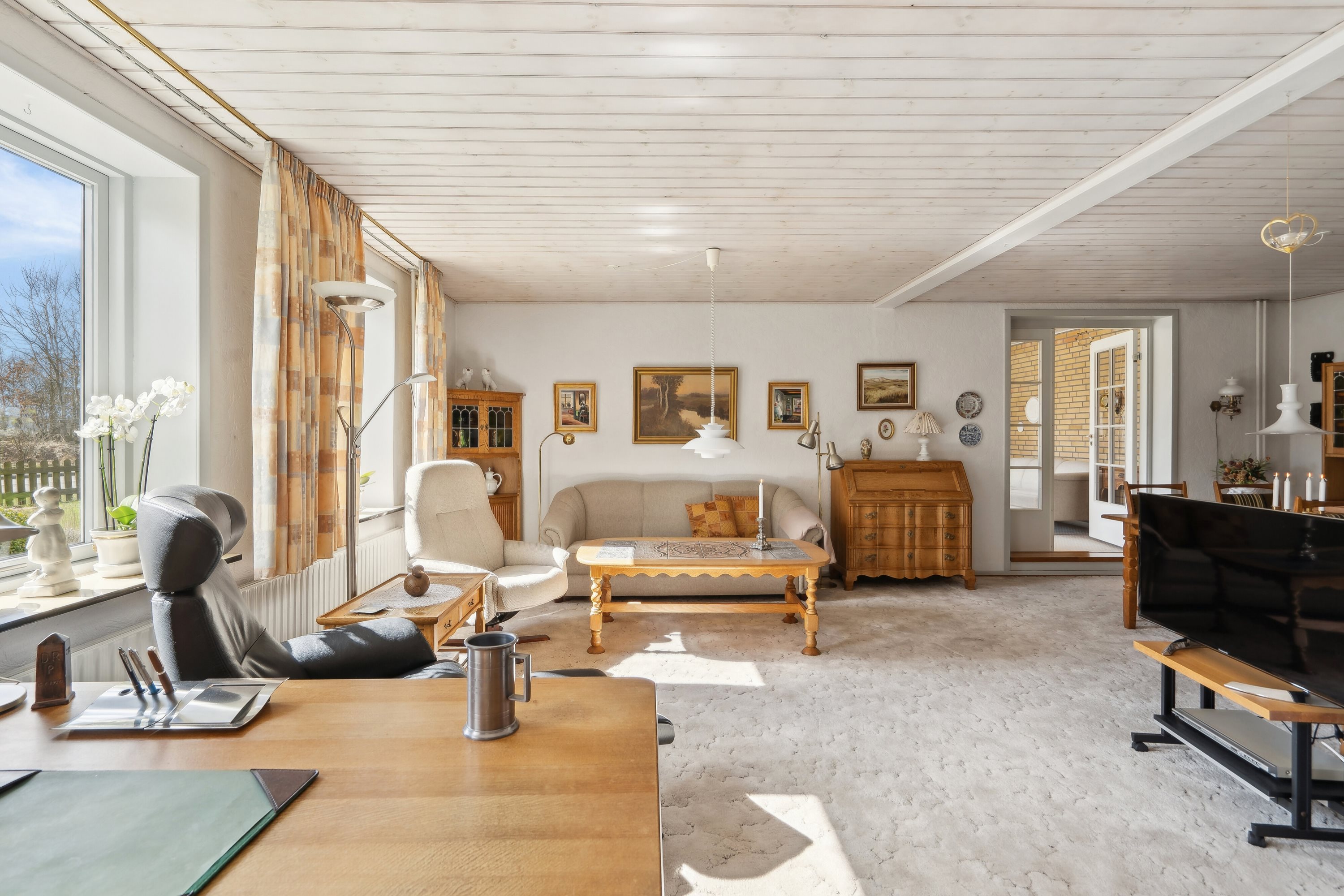 Fremhævet stue billede i fuldskærmstilstand. Billede af Tøndervej 42, Smedebymark, 6340 Kruså