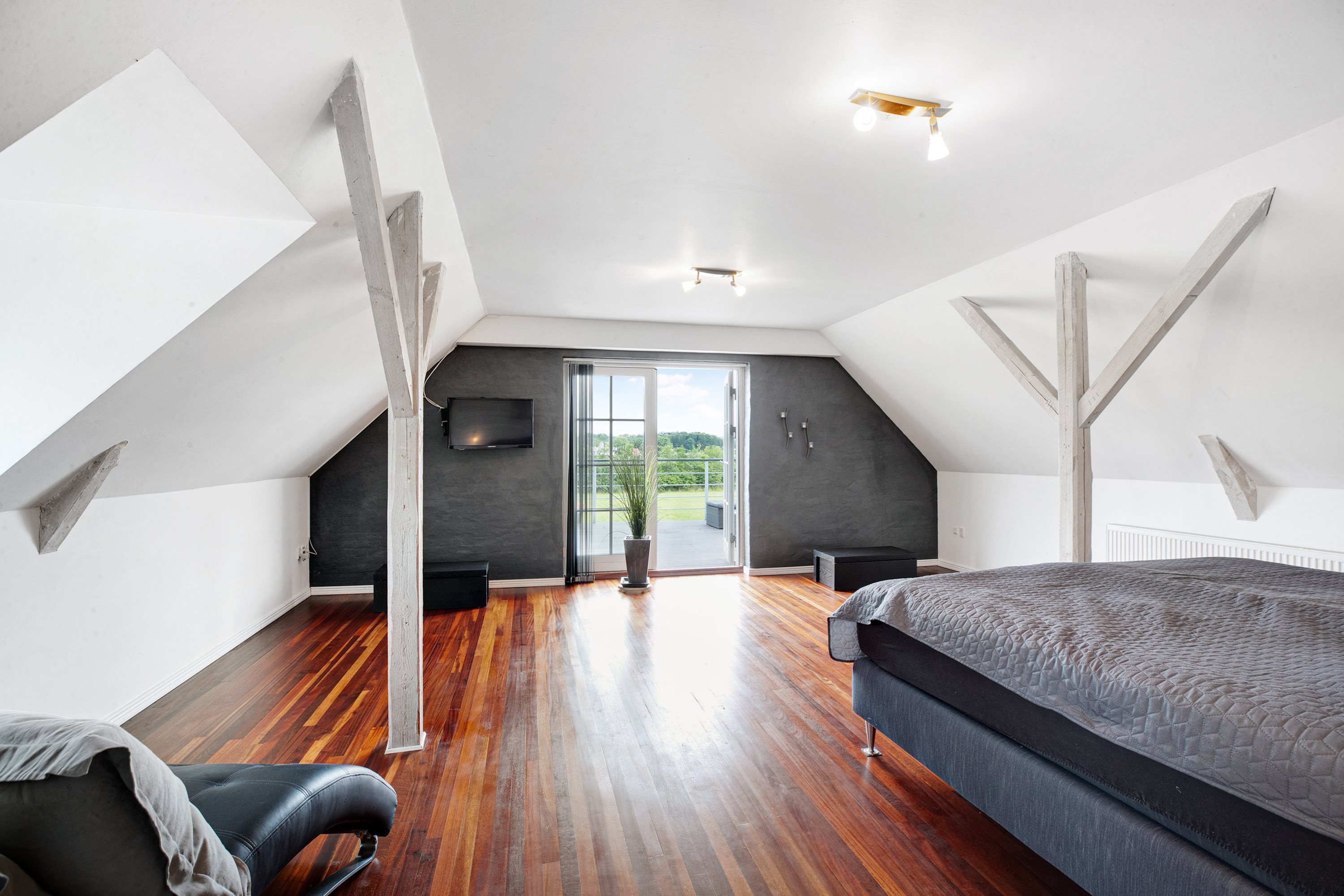 Fremhævet soveværelse billede i fuldskærmstilstand. Billede af Buskmosevej 14, Rinkenæs, 6300 Gråsten