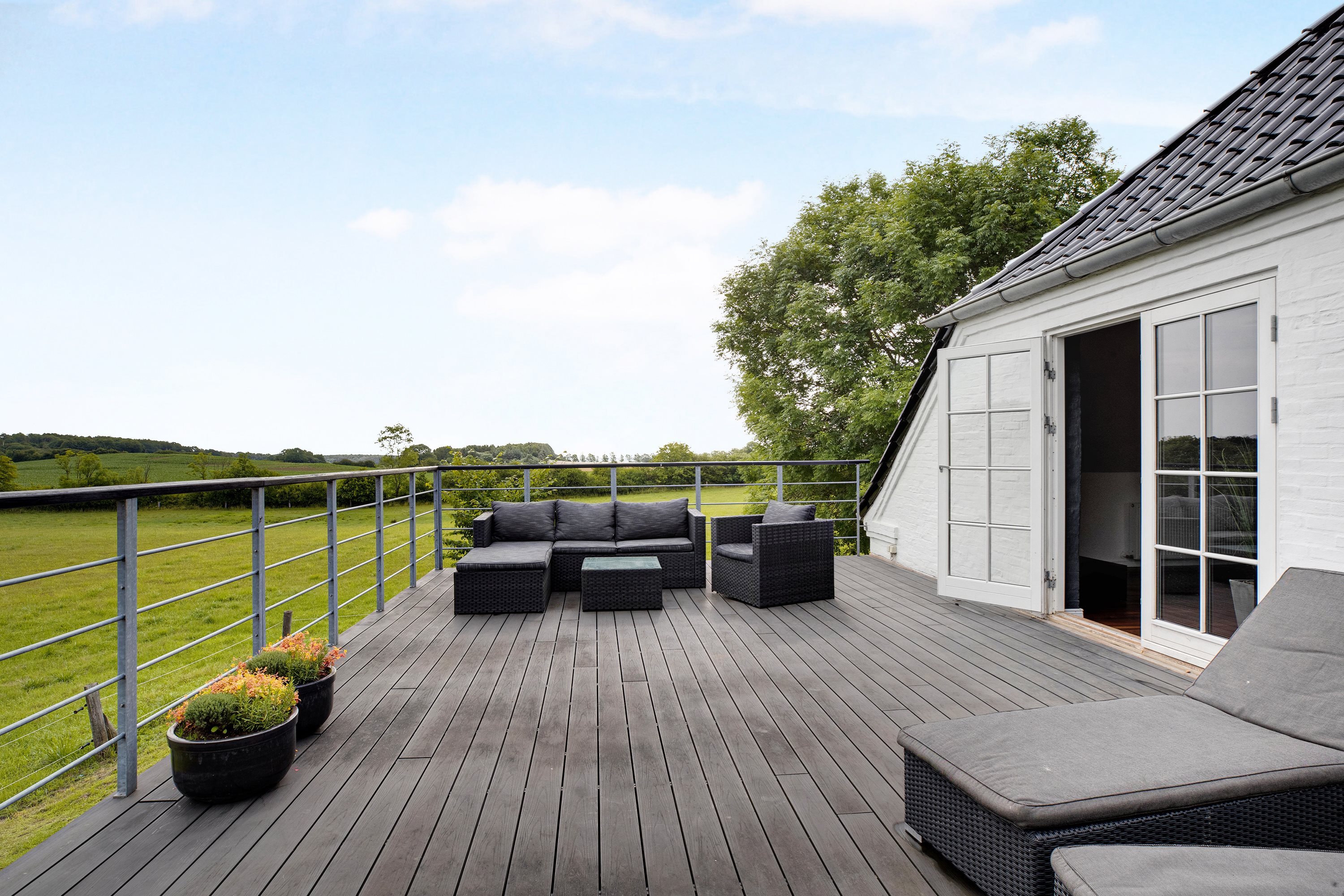 Fremhævet altan billede i fuldskærmstilstand. Billede af Buskmosevej 14, Rinkenæs, 6300 Gråsten