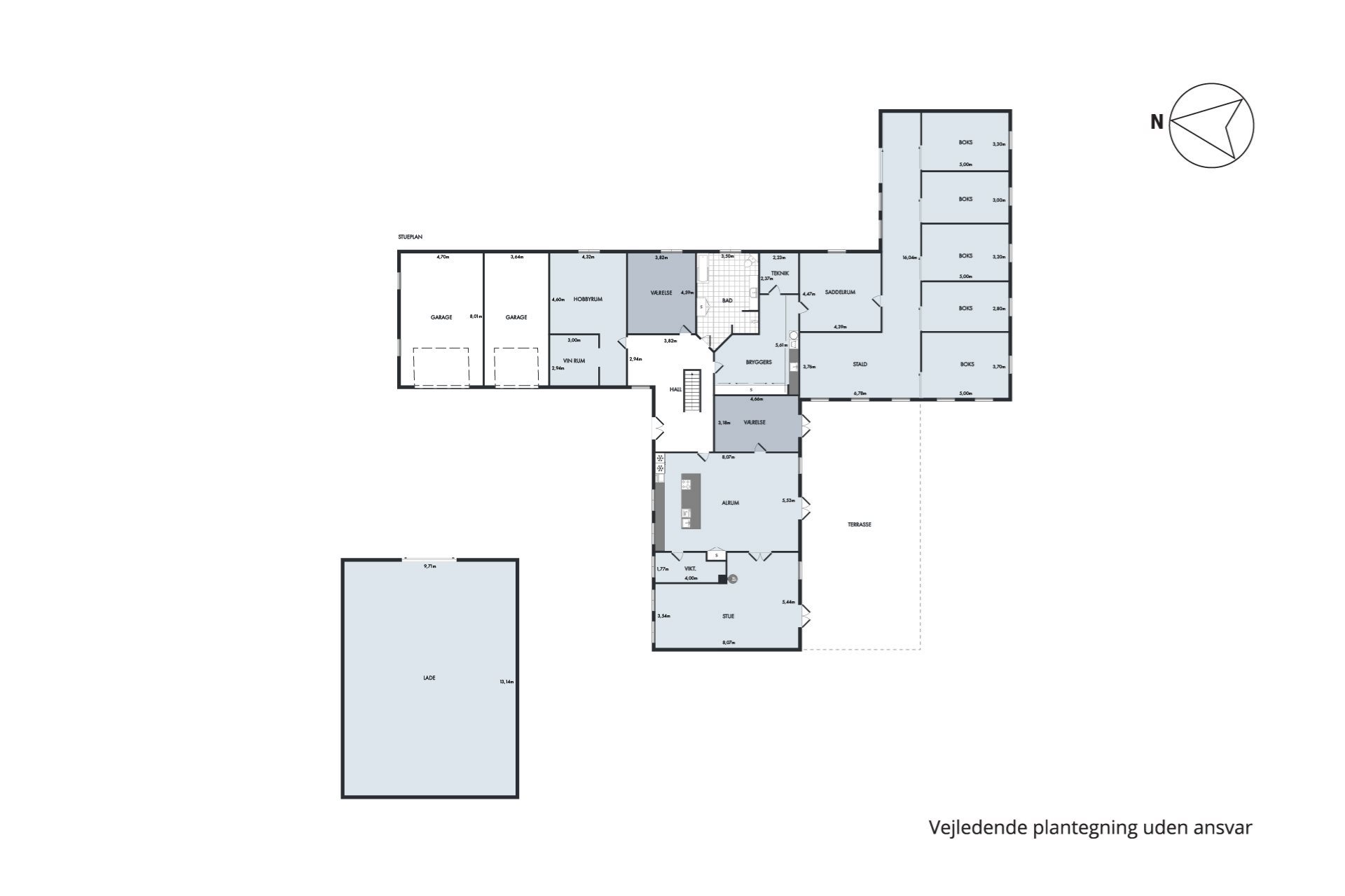 Plantegninger billede af Buskmosevej 14, Rinkenæs, 6300 Gråsten