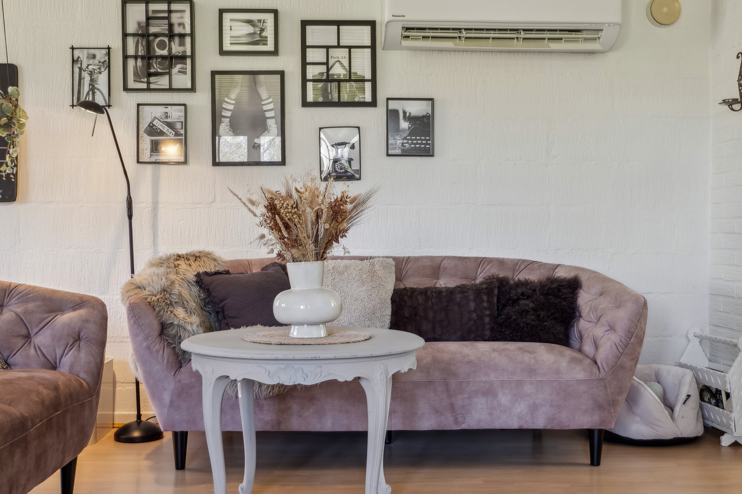 Fremhævet stue billede i fuldskærmstilstand. Billede af Astrup Vig 94, Astrup Vig, 7870 Roslev