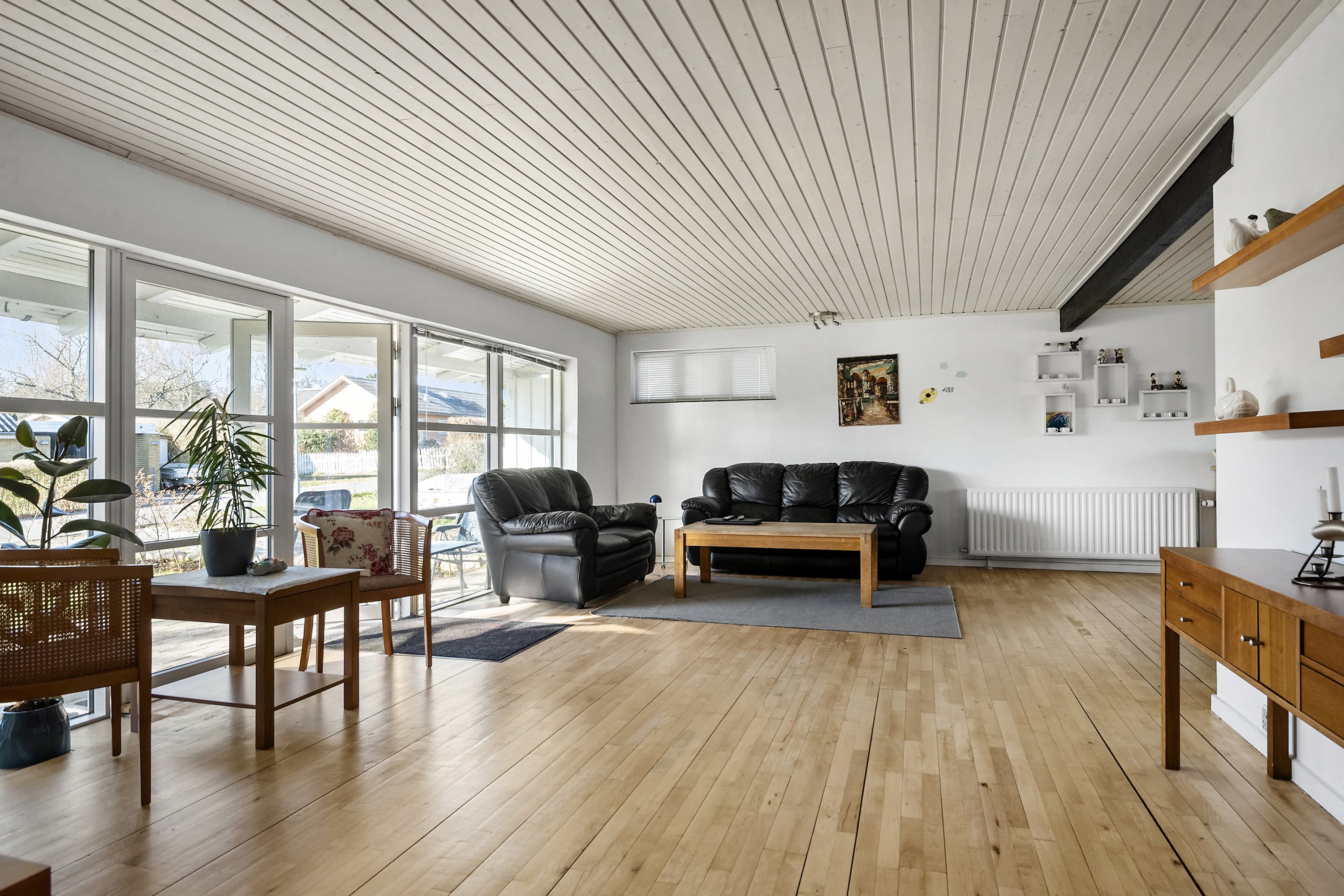 Fremhævet stue billede i fuldskærmstilstand. Billede af Alrøvej 10, Falling, 8300 Odder