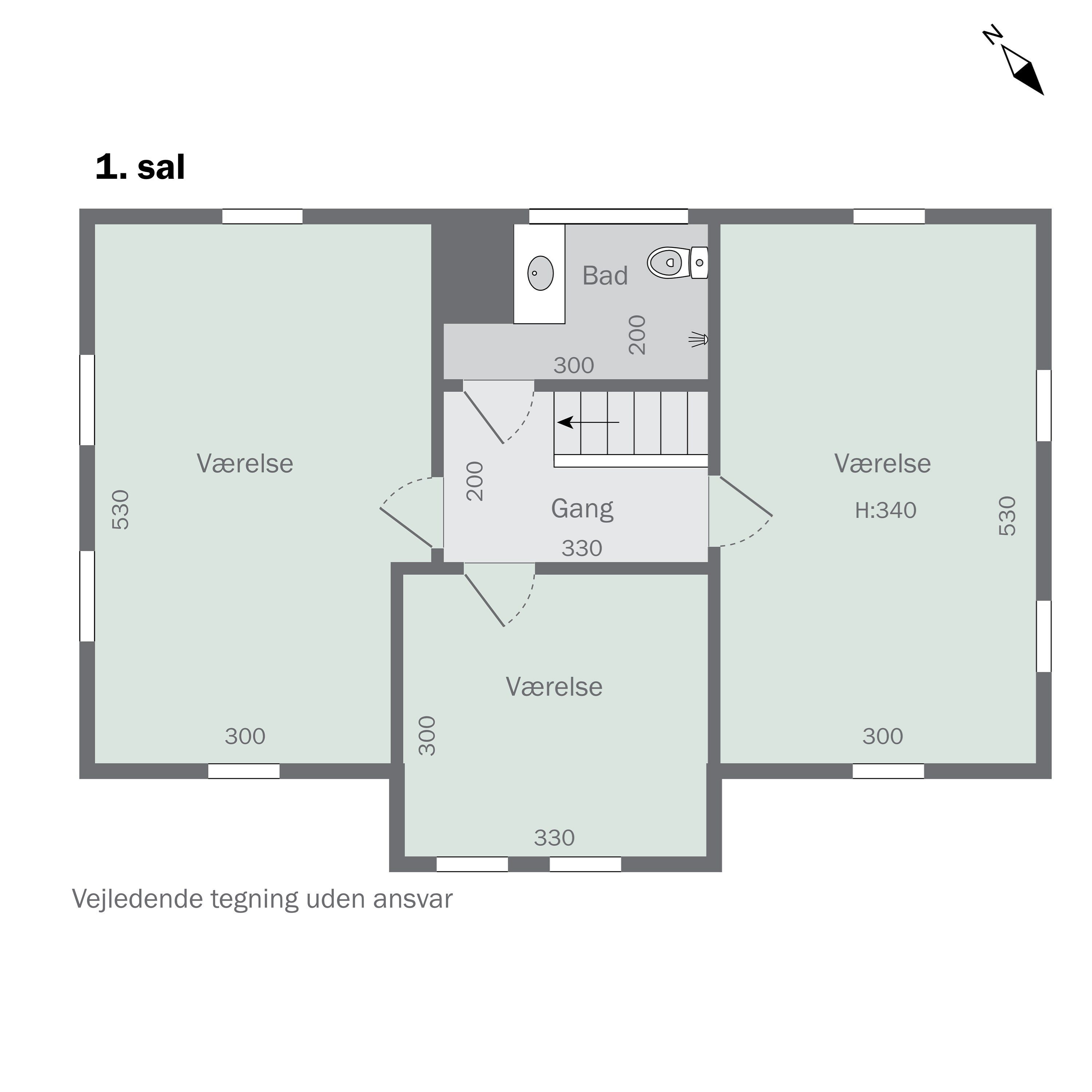 Plantegninger billede af Sct.Knudsgade 12, 4200 Slagelse
