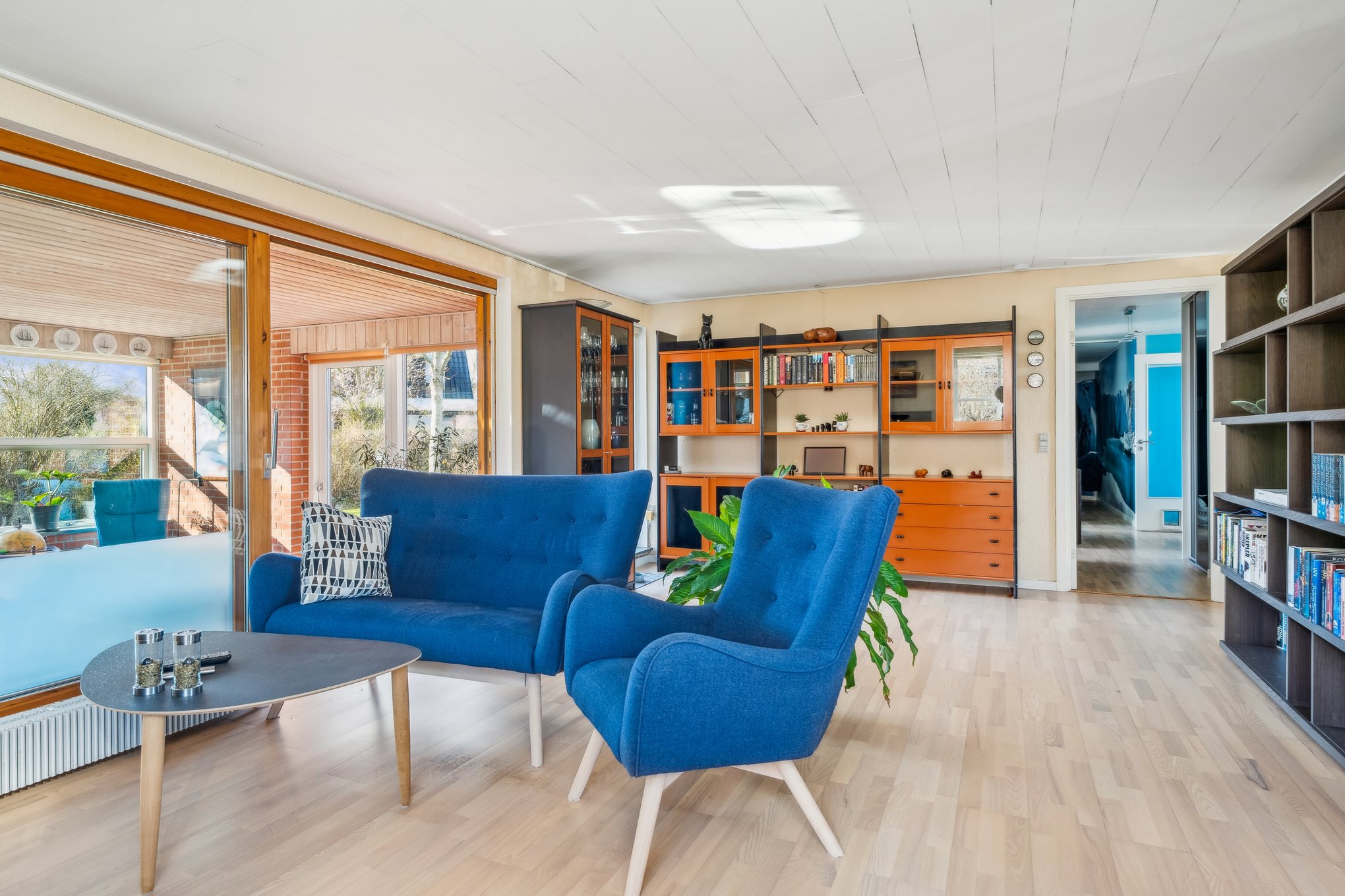 Fremhævet stue billede i fuldskærmstilstand. Billede af Vendsysselvej 14, 8940 Randers SV