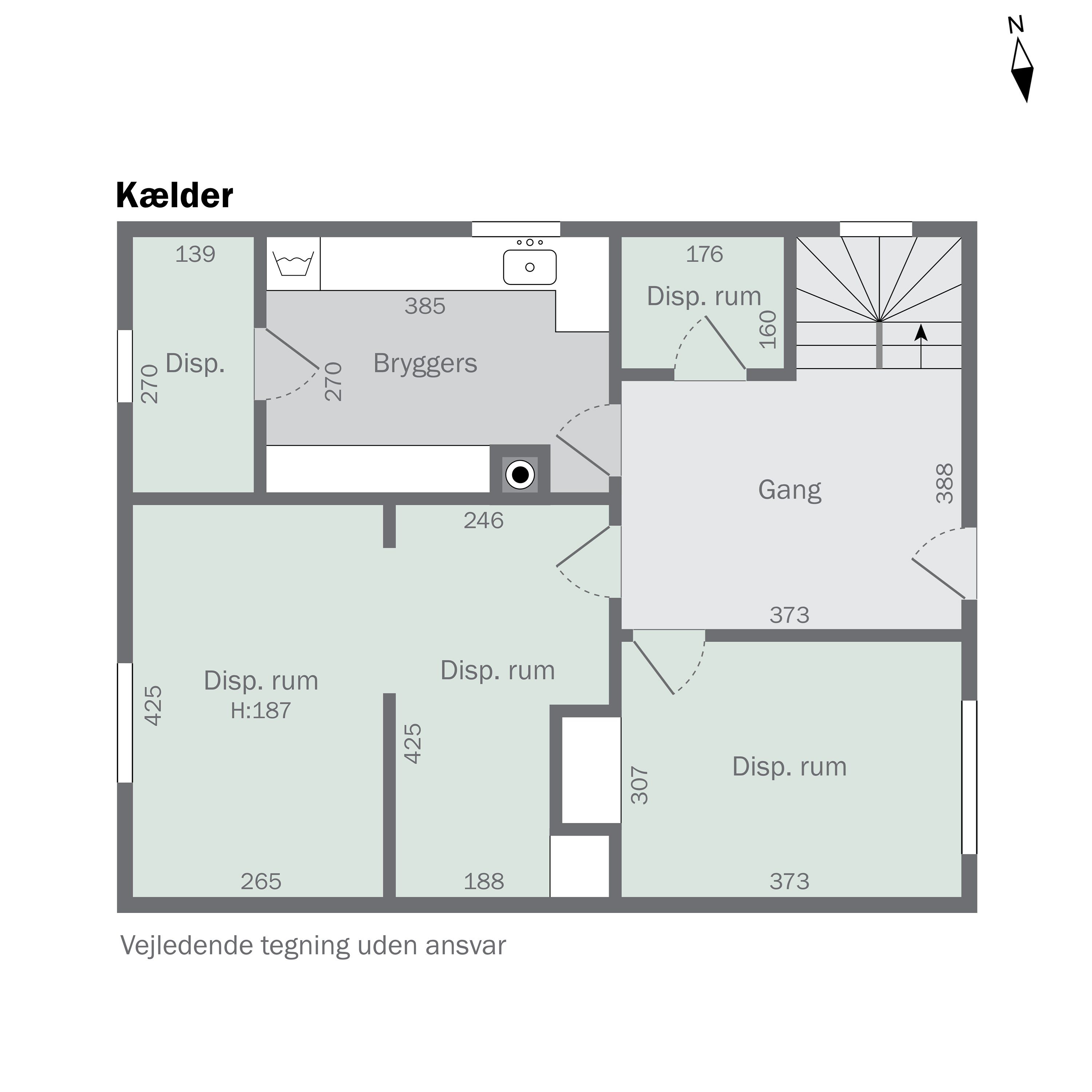 Plantegninger billede af Jens Baks Vej 6, 9640 Farsø