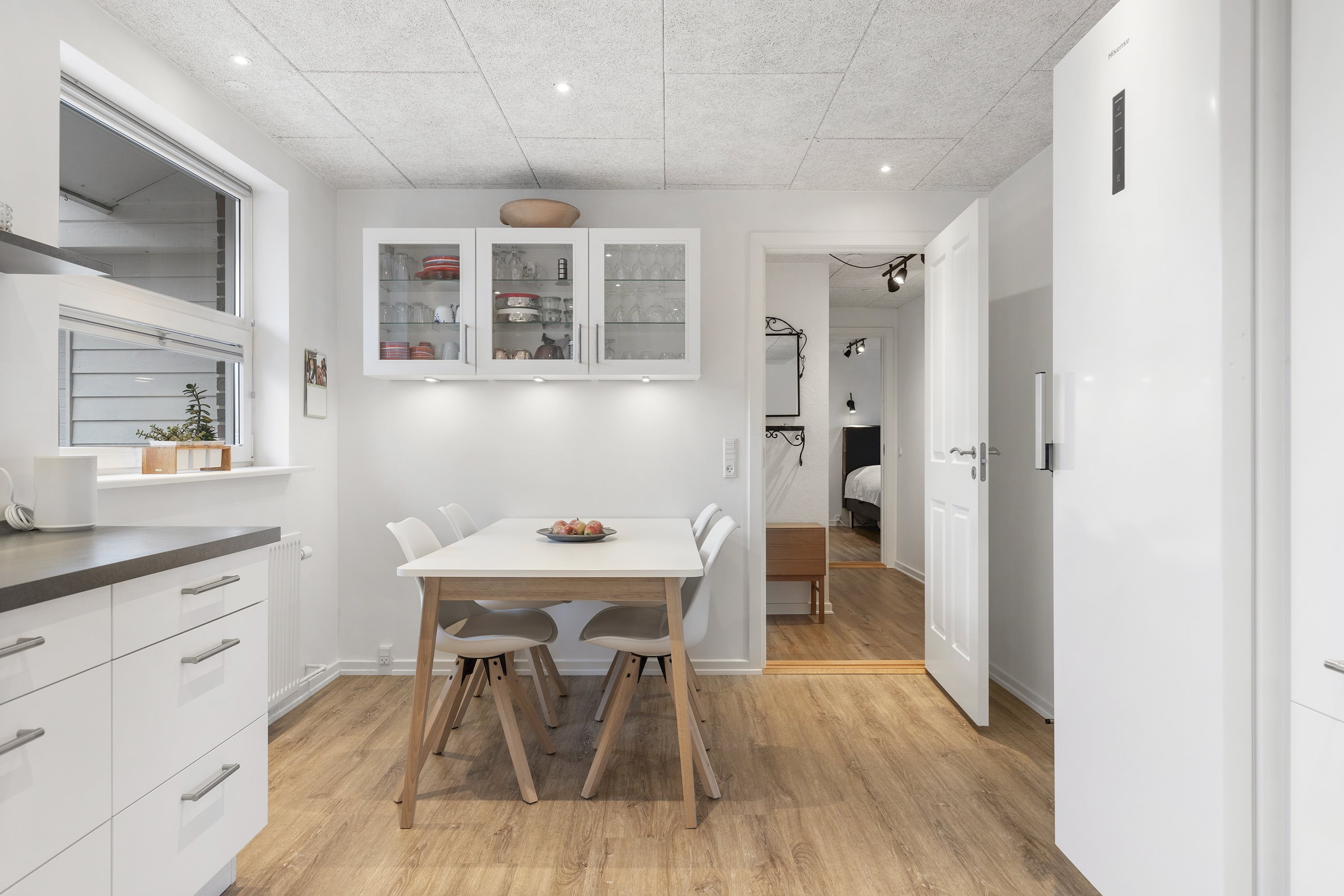 Fremhævet køkken billede i fuldskærmstilstand. Billede af Rosenholmvej 6, 9800 Hjørring