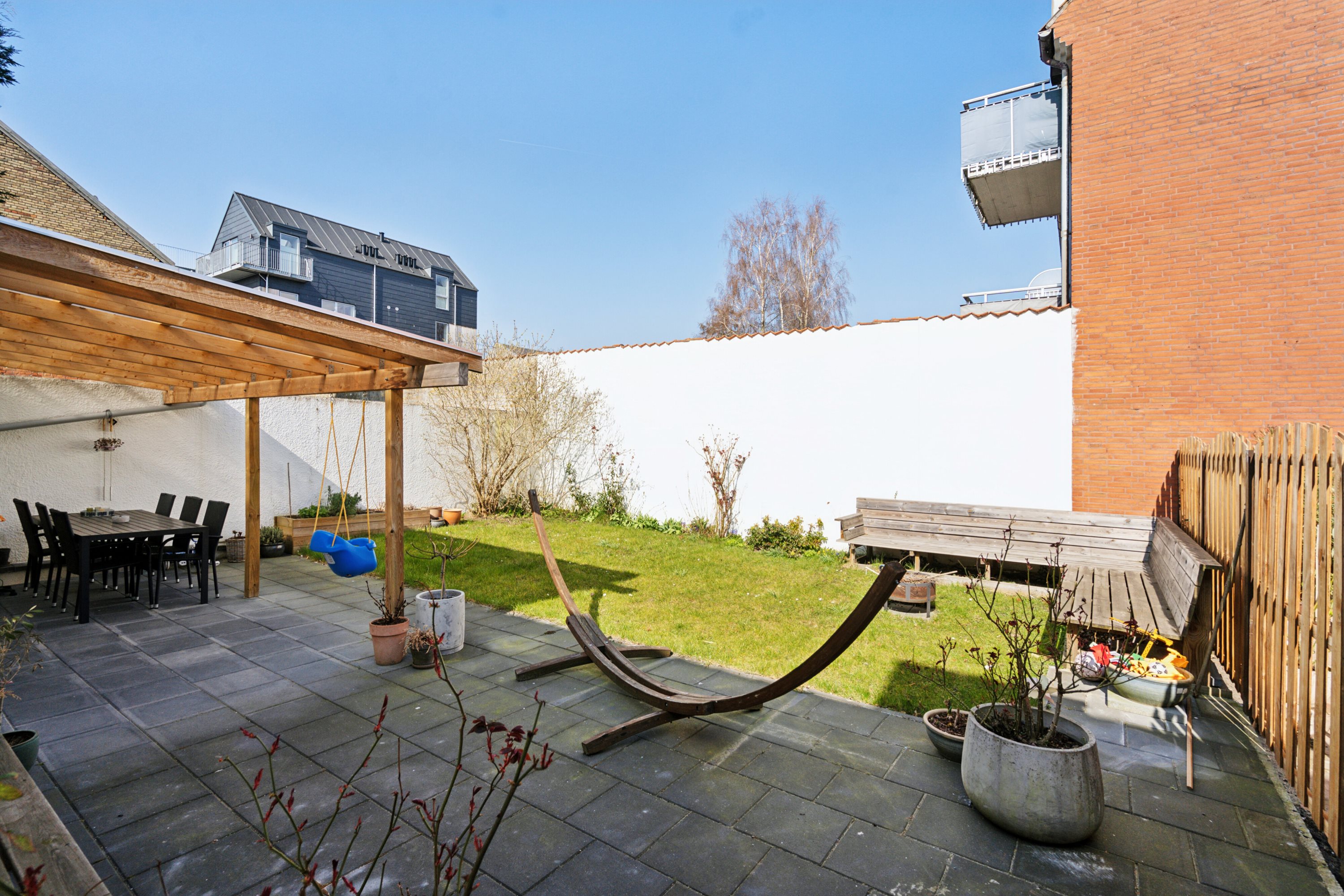 Fremhævet terrasse billede i fuldskærmstilstand. Billede af Vesterbro 59, st.., 5000 Odense C