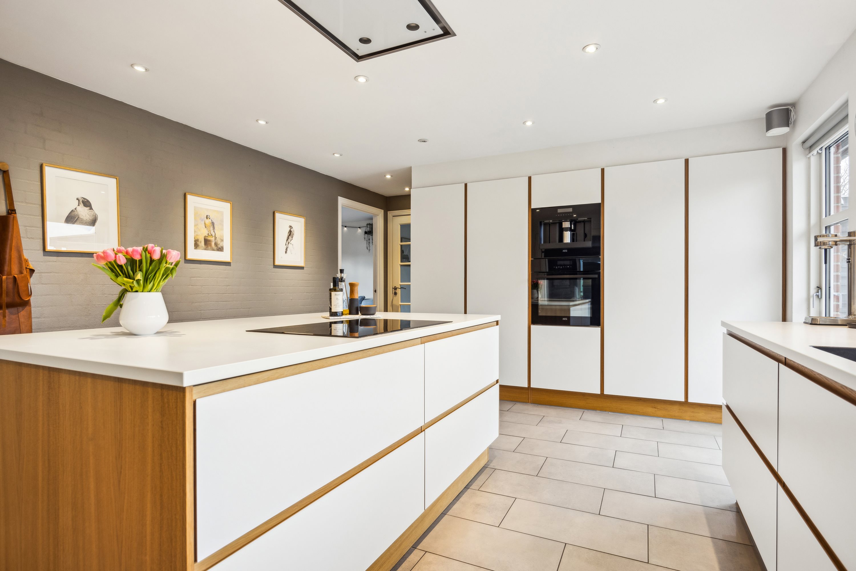 Fremhævet køkken billede i fuldskærmstilstand. Billede af Bollen 14, 9362 Gandrup