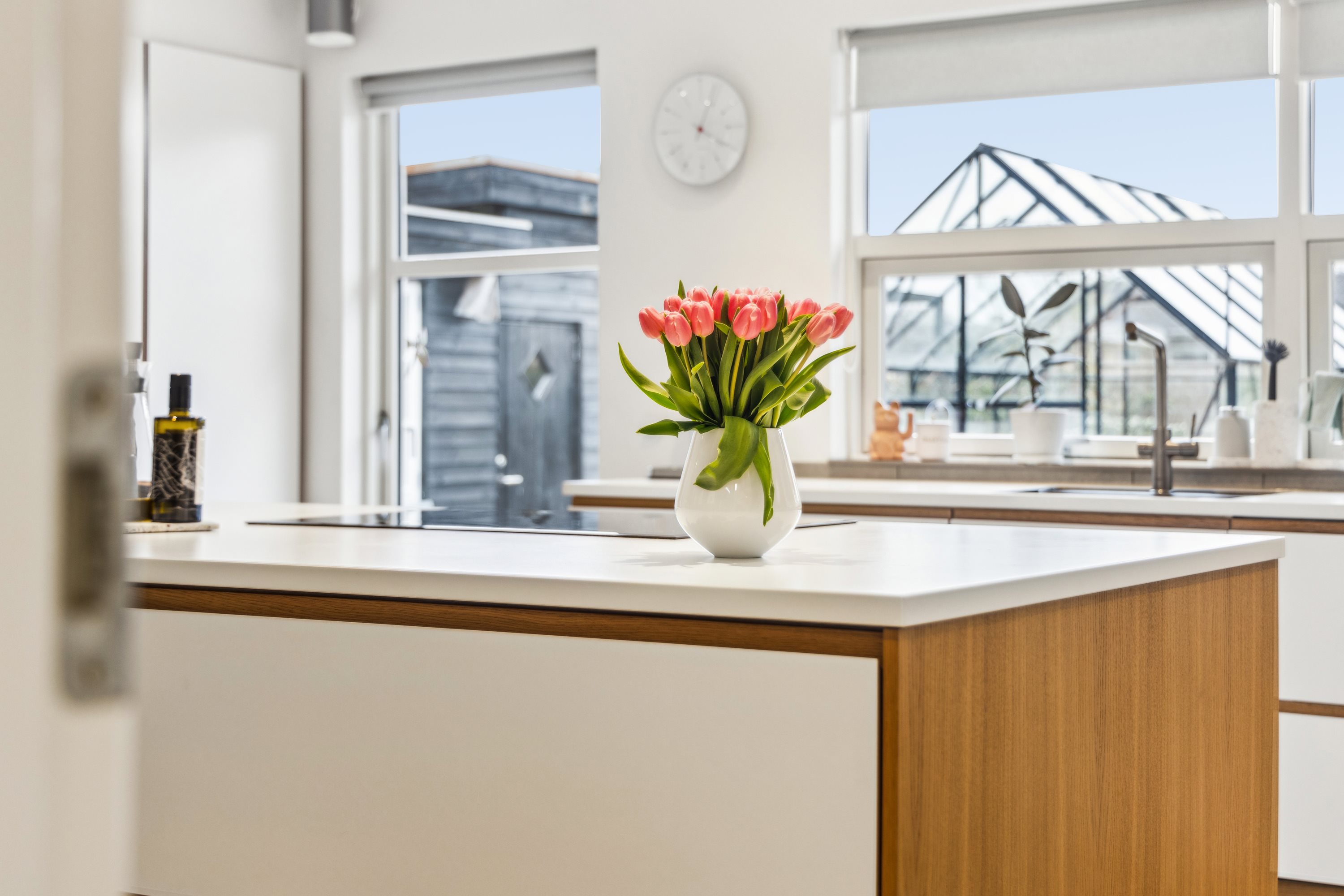 Fremhævet køkken billede i fuldskærmstilstand. Billede af Bollen 14, 9362 Gandrup