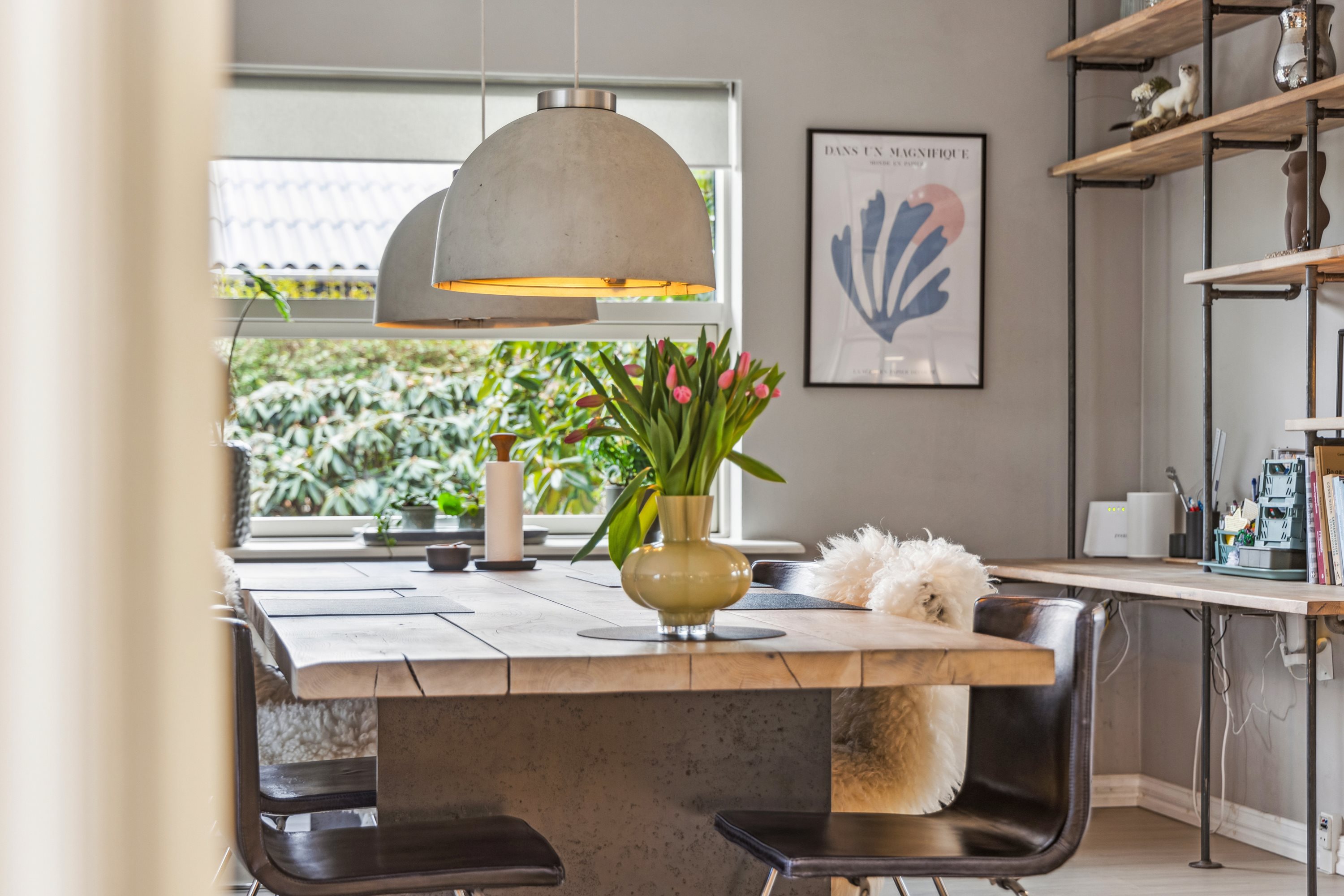 Fremhævet stue billede i fuldskærmstilstand. Billede af Bollen 14, 9362 Gandrup