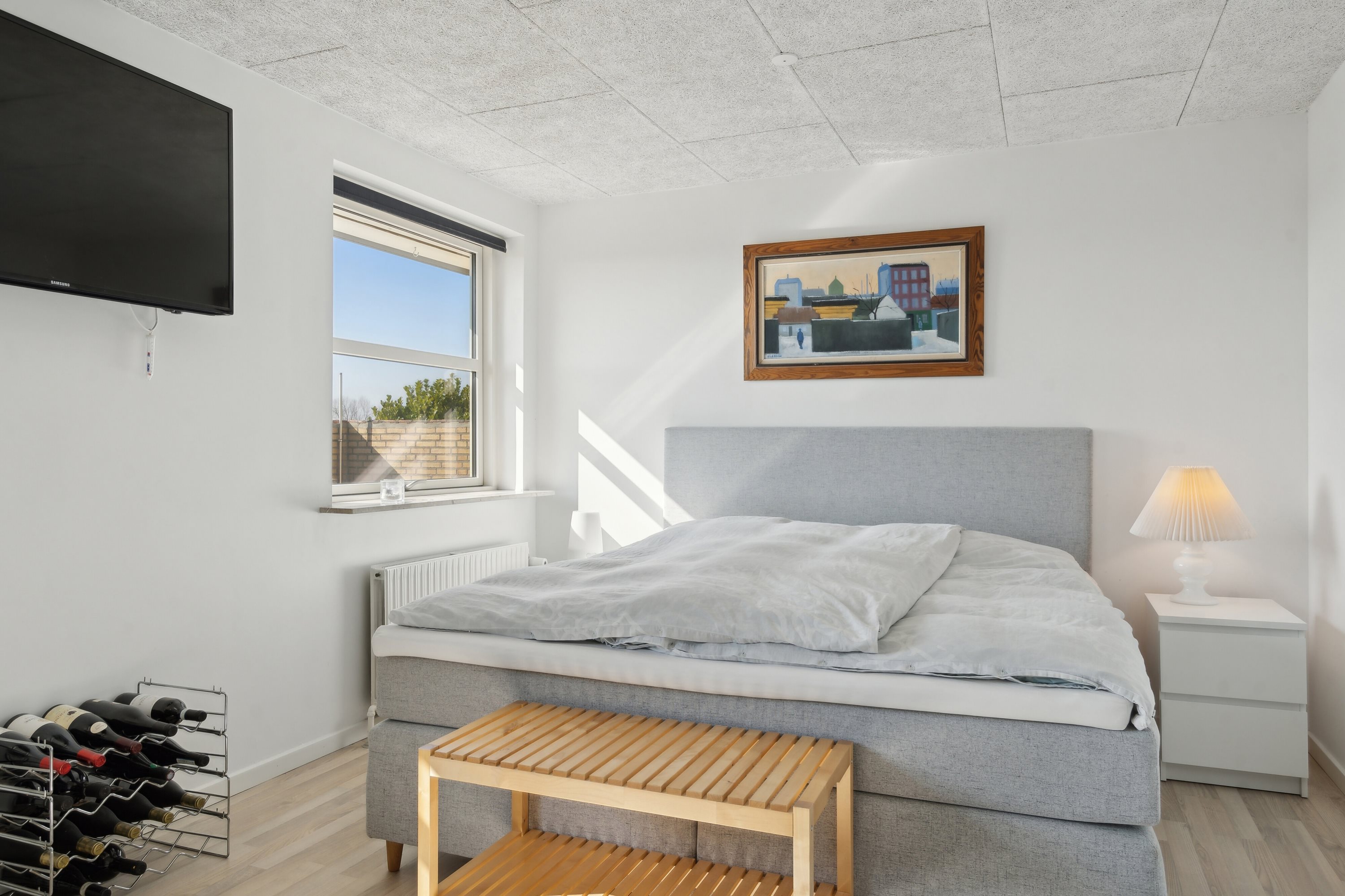 Fremhævet soveværelse billede i fuldskærmstilstand. Billede af Trappehavevej 6, Tved, 5700 Svendborg