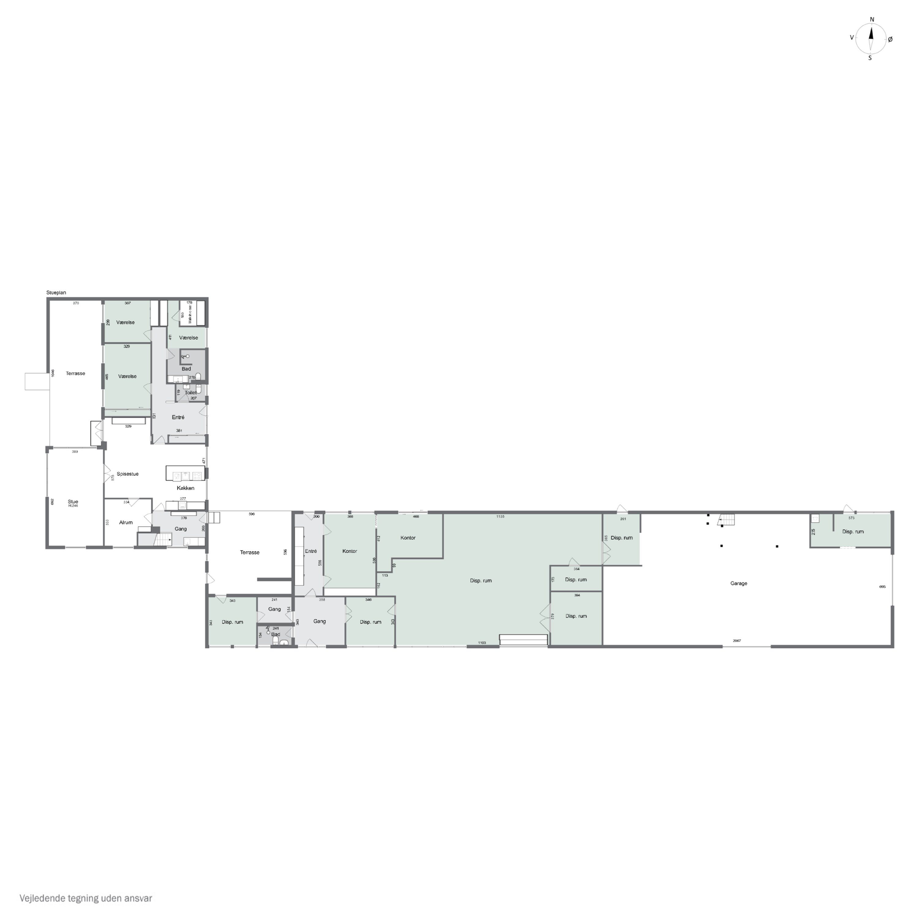 Plantegninger billede af Trappehavevej 6, Tved, 5700 Svendborg