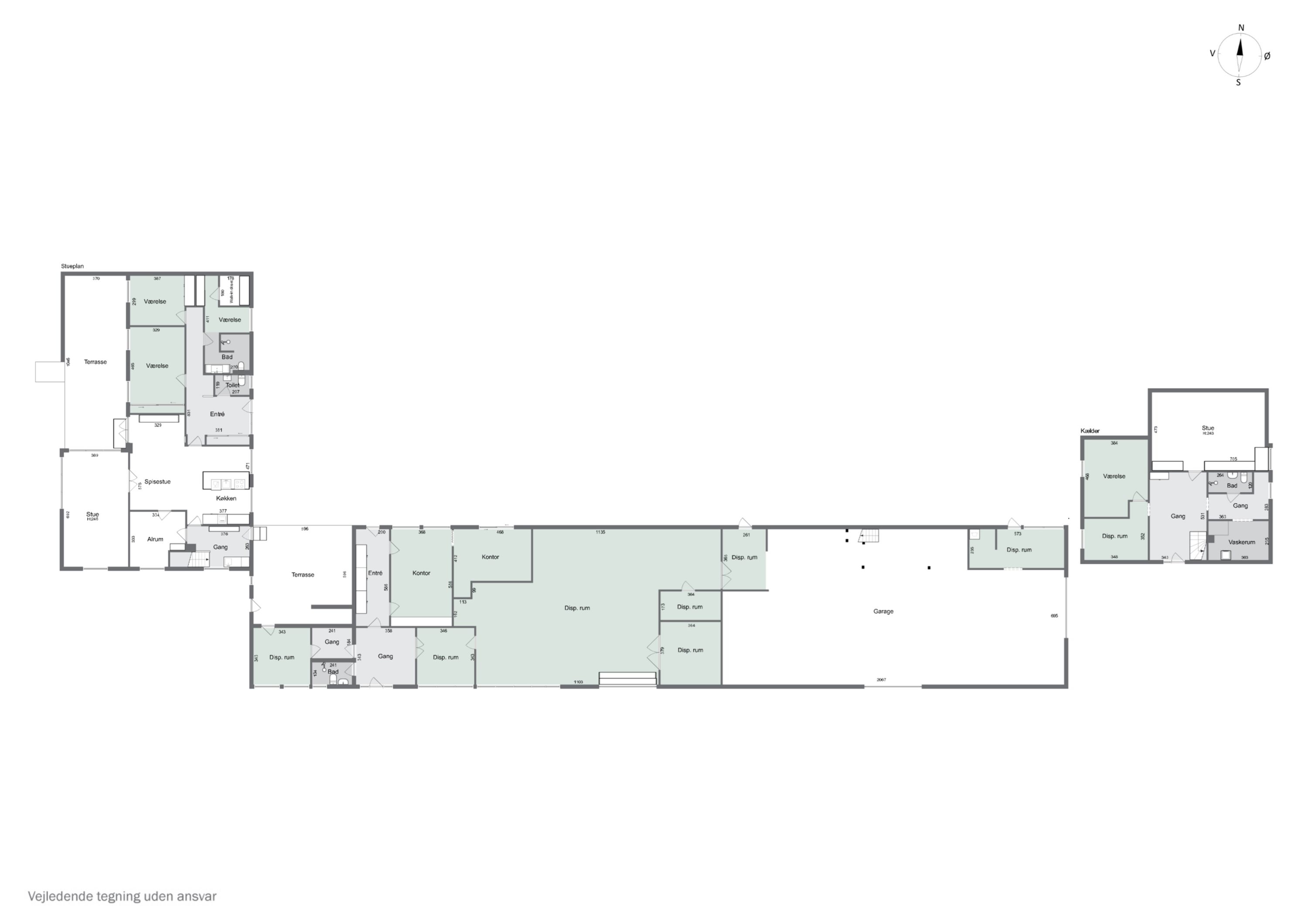 Plantegninger billede af Trappehavevej 6, Tved, 5700 Svendborg