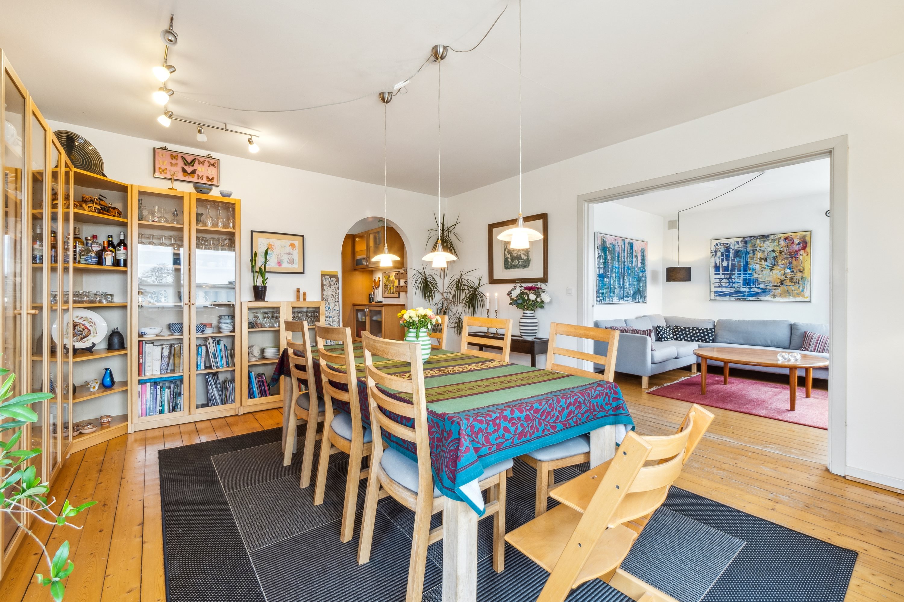 Fremhævet stue billede i fuldskærmstilstand. Billede af Nordhavnsvej 7, 7800 Skive