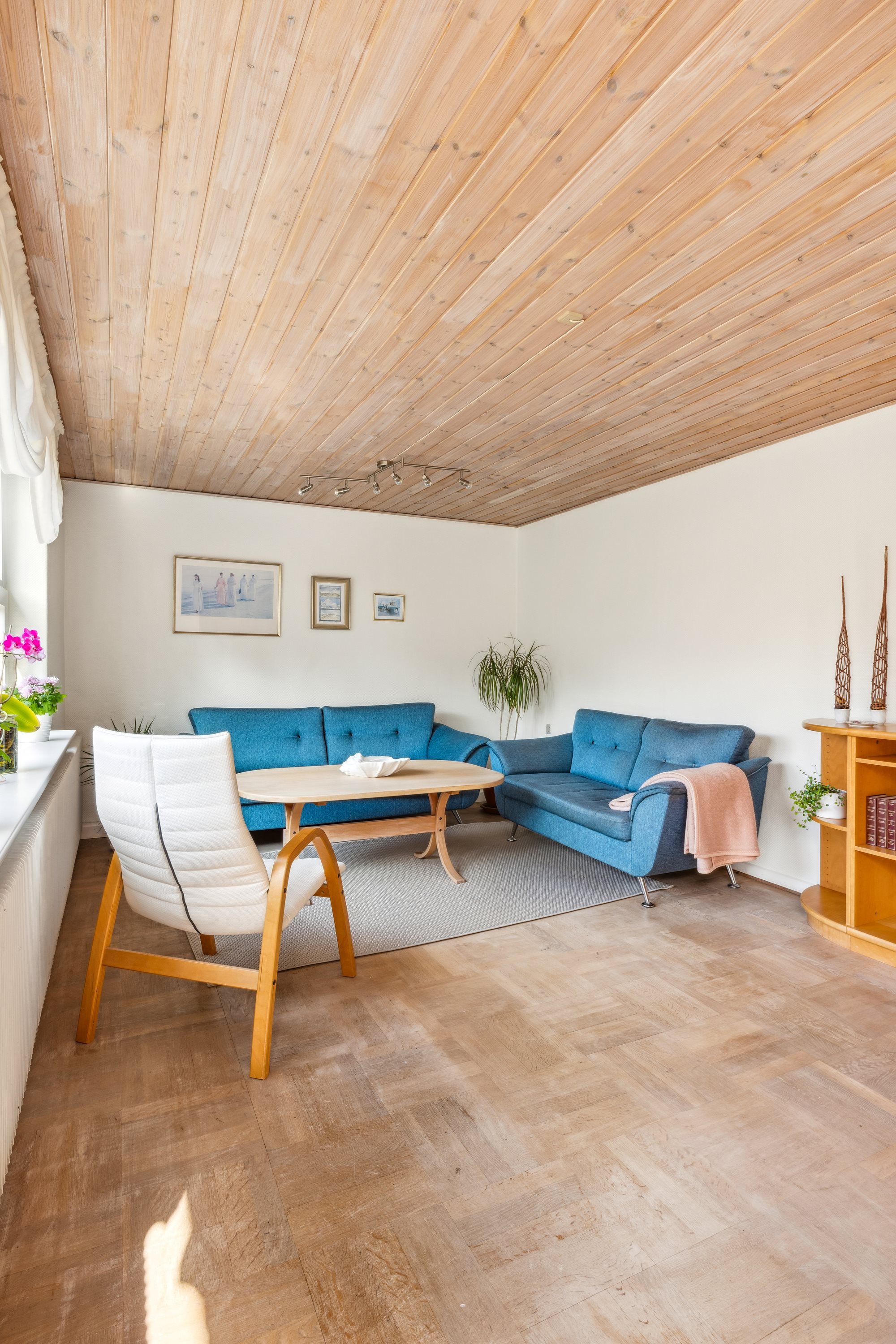 Fremhævet stue billede i fuldskærmstilstand. Billede af Kærvejen 6, Fjellerup Strand, 8585 Glesborg