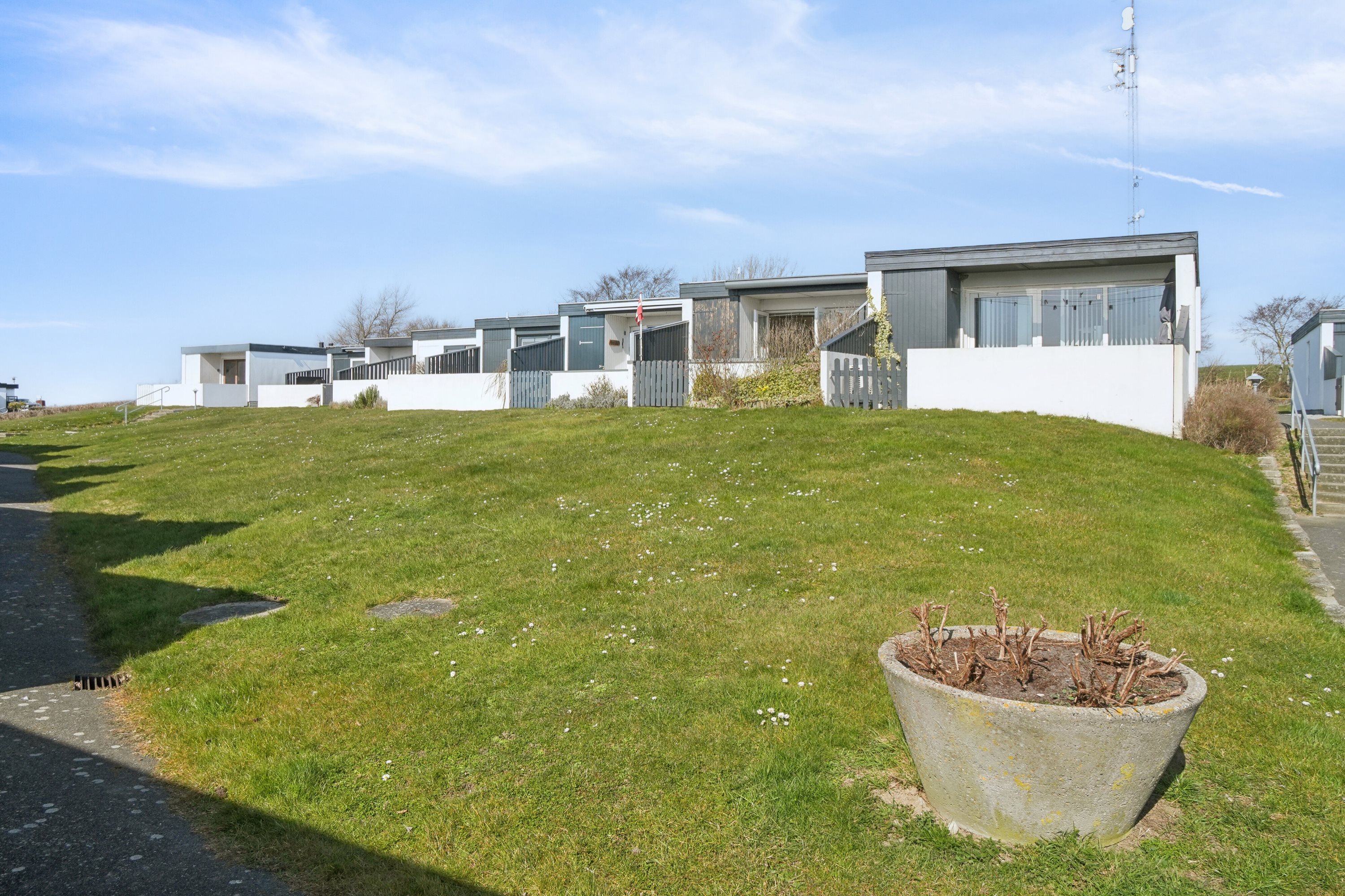 Fremhævet set fra haven billede i fuldskærmstilstand. Billede af Dageløkke Marina 6C, Dageløkke, 5953 Tranekær