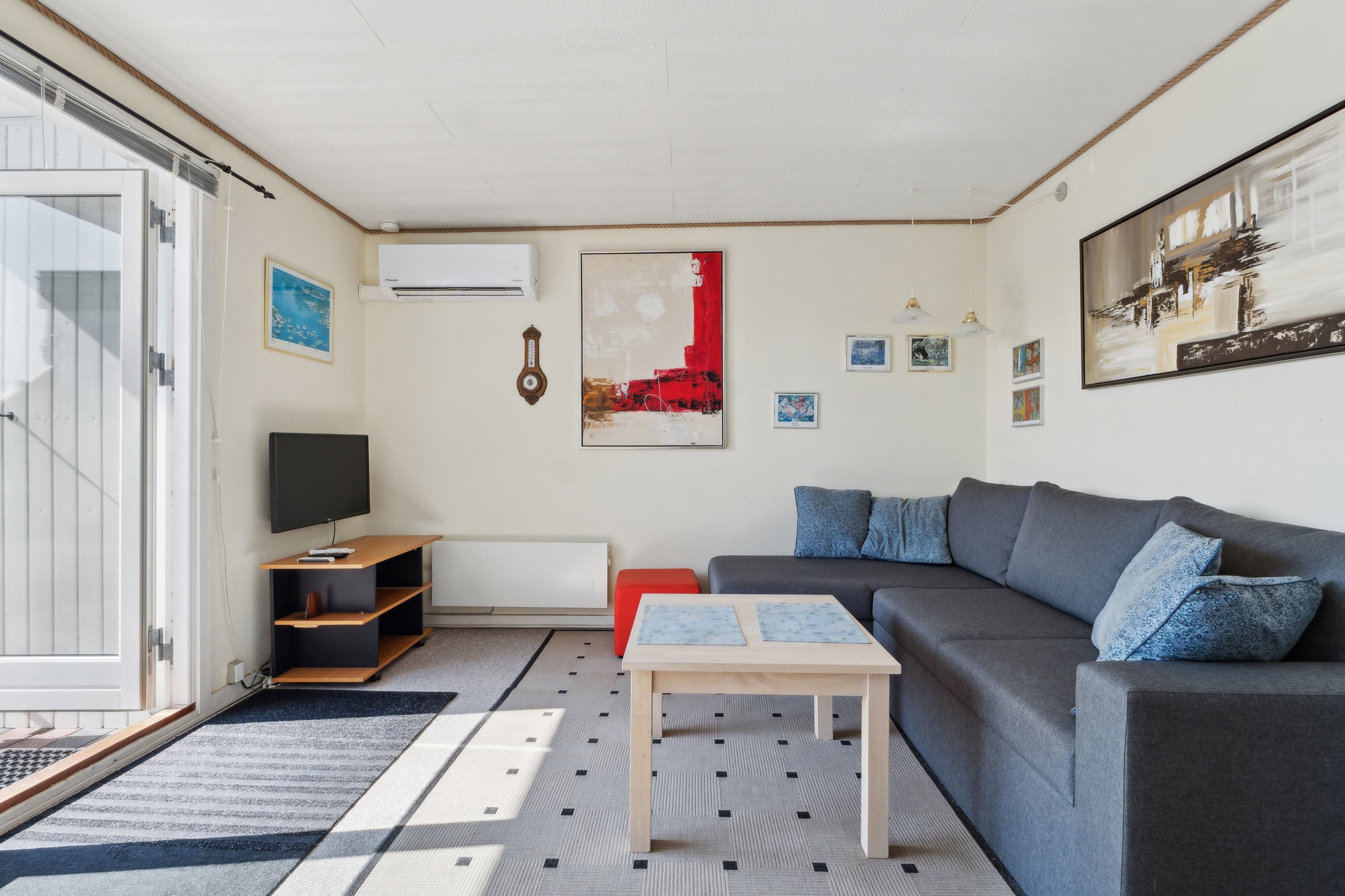 Fremhævet stue billede i fuldskærmstilstand. Billede af Dageløkke Marina 6C, Dageløkke, 5953 Tranekær