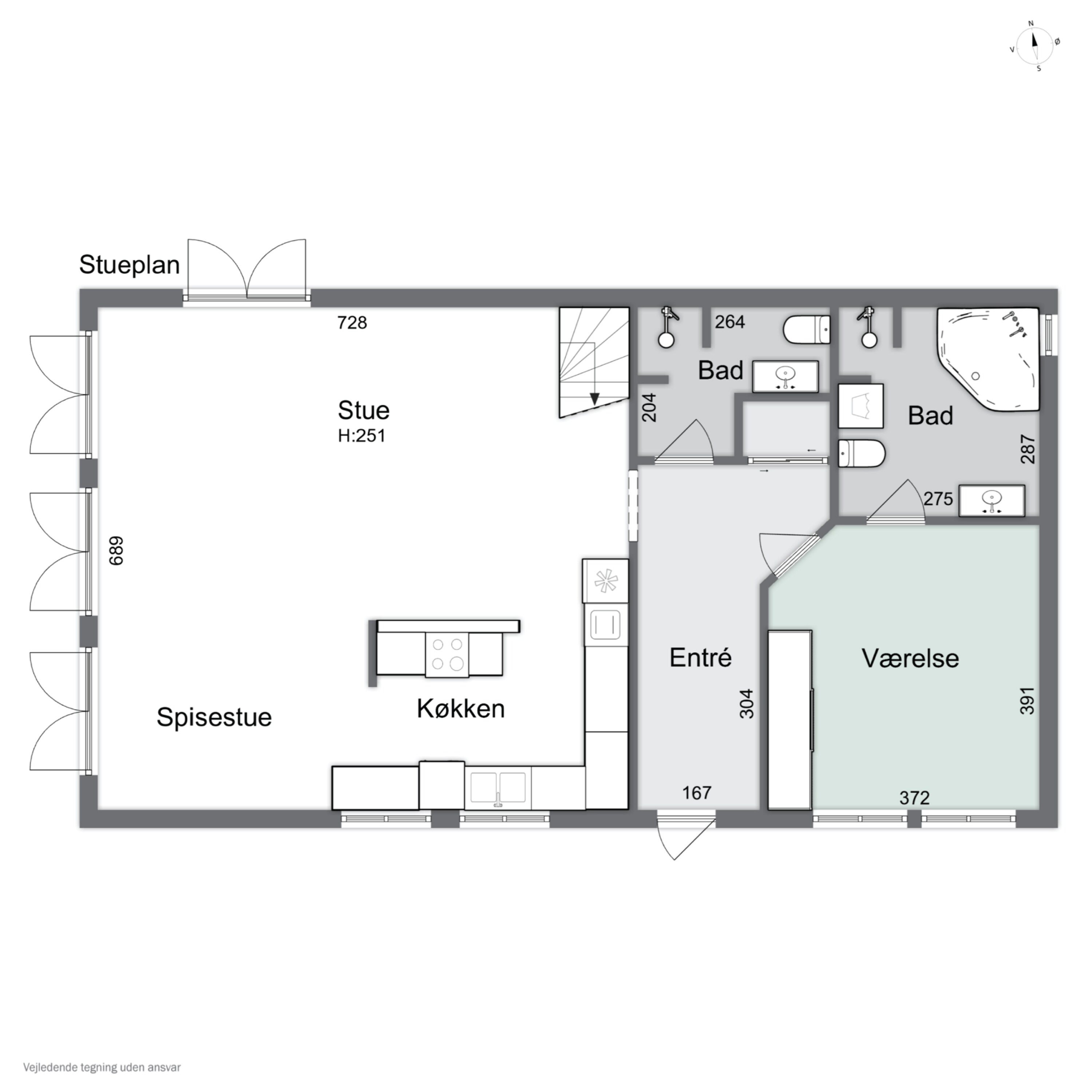 Plantegninger billede af Drøsselbjergvej 45, Drøsselbjerg, 4200 Slagelse