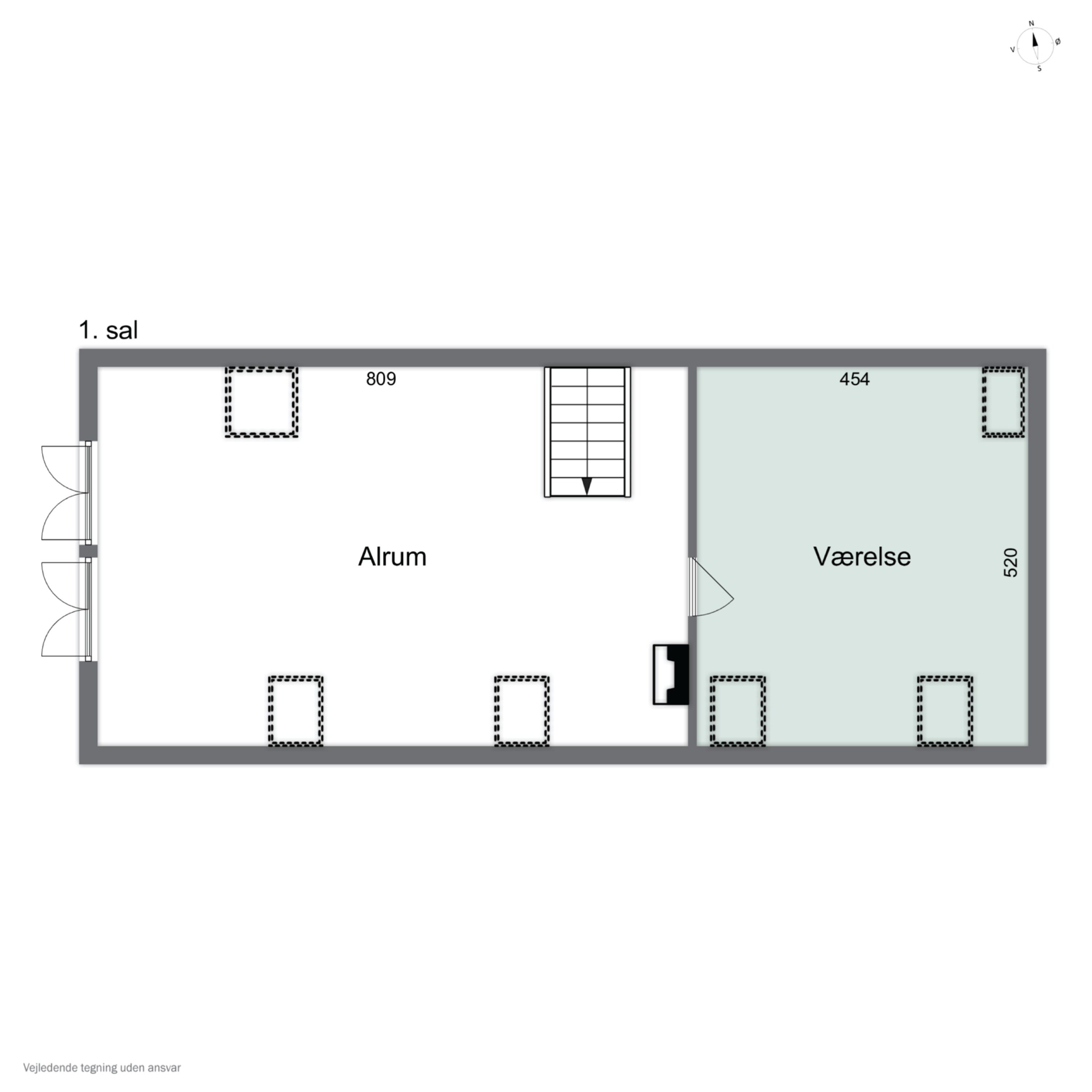 Plantegninger billede af Drøsselbjergvej 45, Drøsselbjerg, 4200 Slagelse