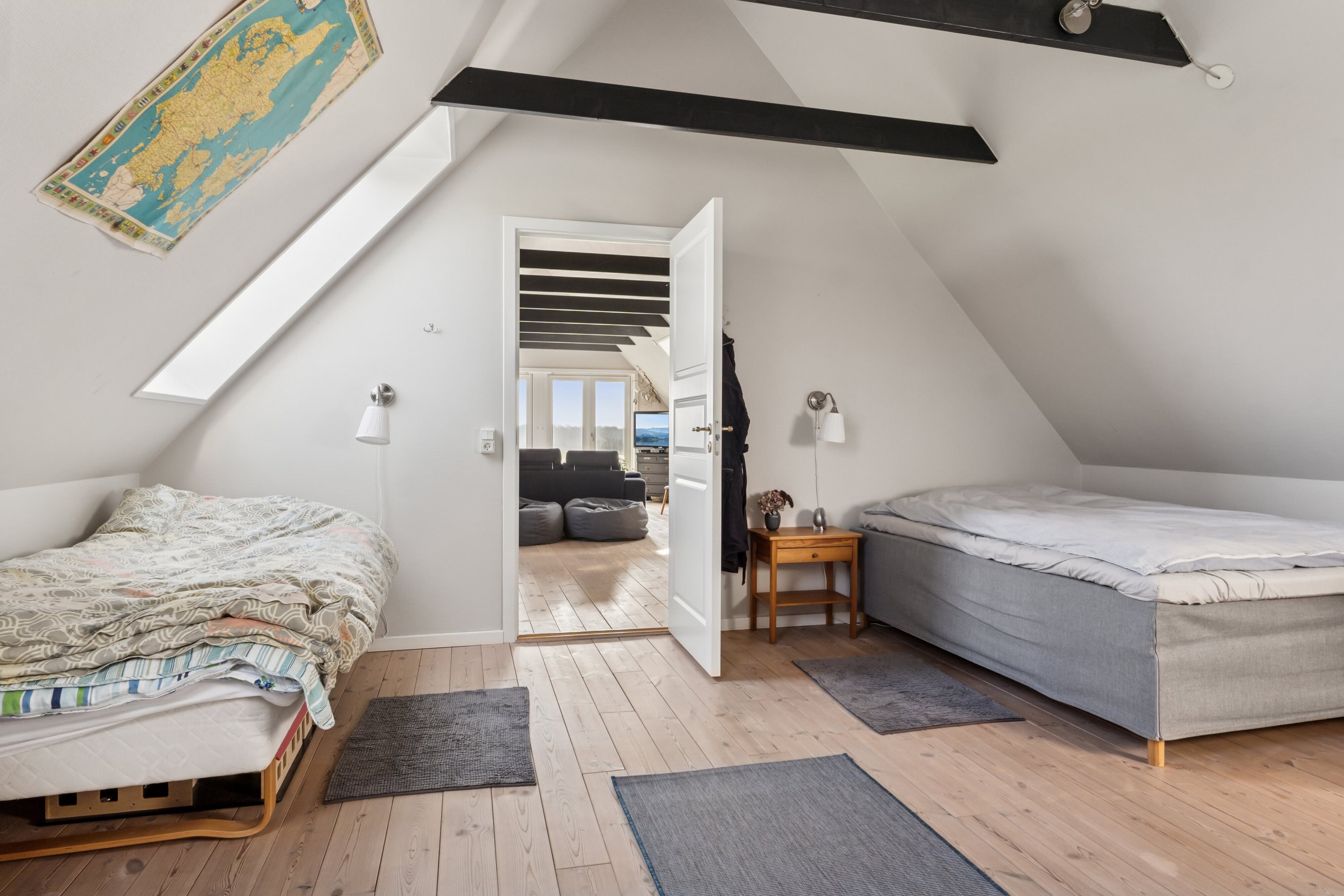 Fremhævet soveværelse billede i fuldskærmstilstand. Billede af Drøsselbjergvej 45, Drøsselbjerg, 4200 Slagelse