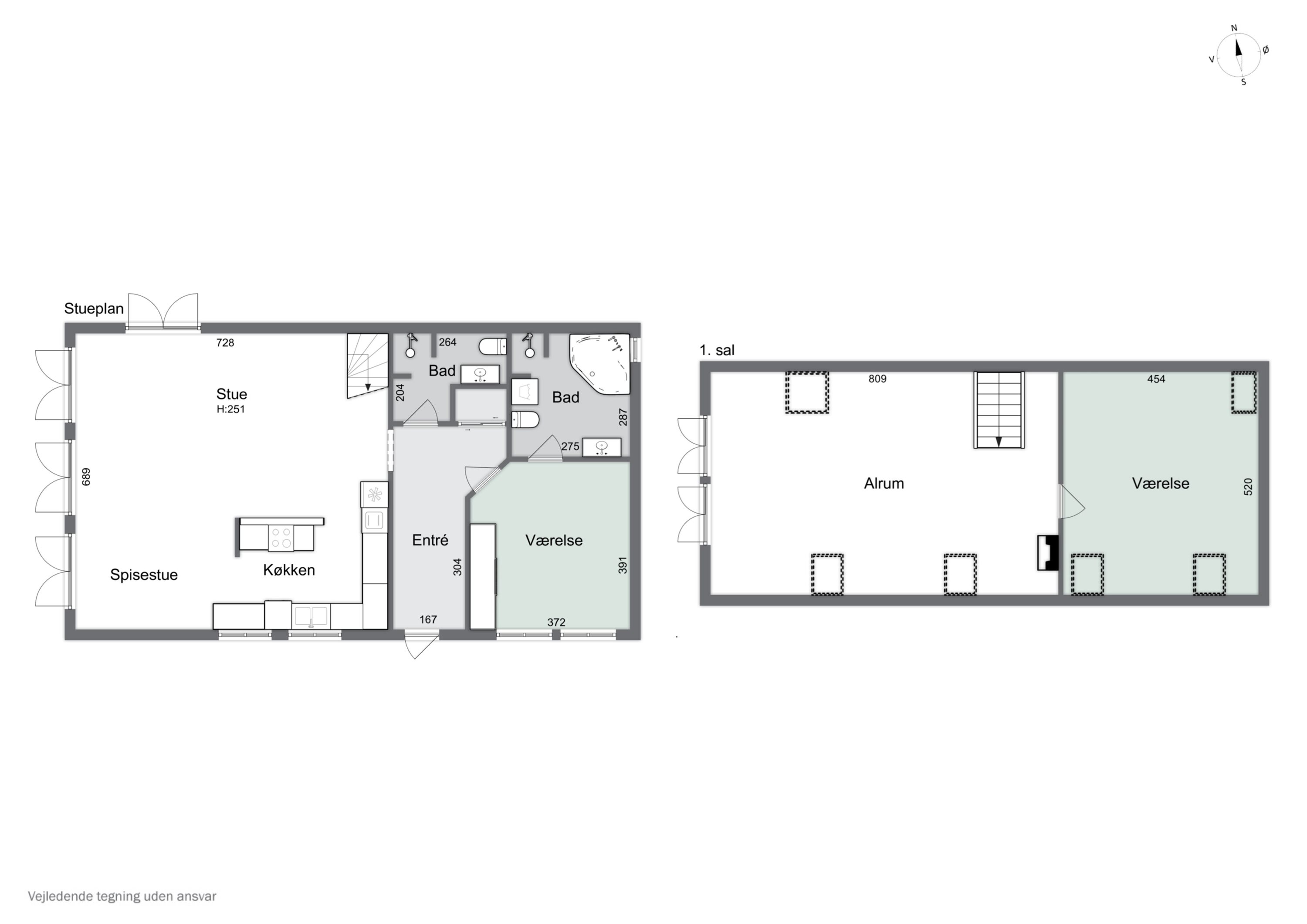 Plantegninger billede af Drøsselbjergvej 45, Drøsselbjerg, 4200 Slagelse