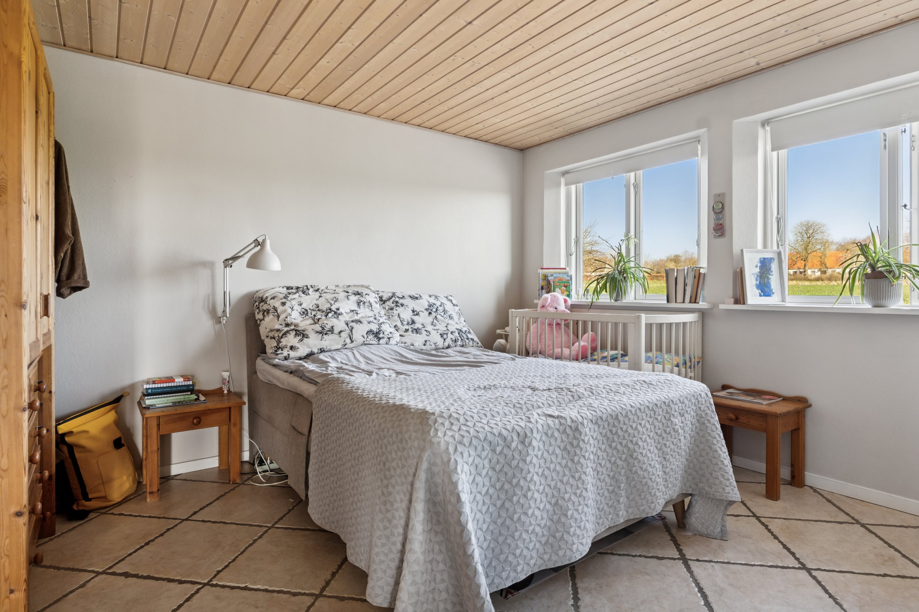 Fremhævet soveværelse billede i fuldskærmstilstand. Billede af Drøsselbjergvej 45, Drøsselbjerg, 4200 Slagelse