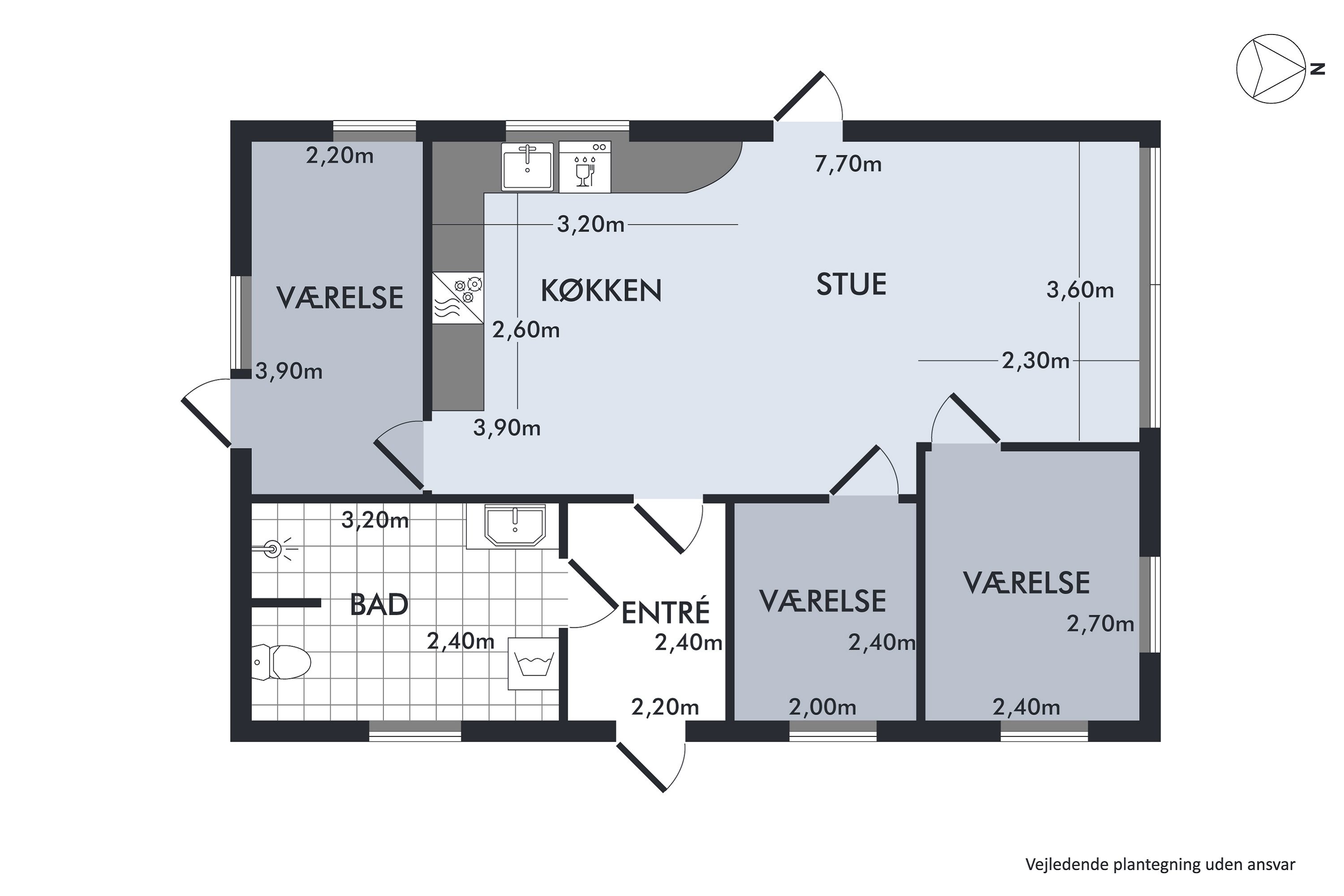 Plantegninger billede af Pynten 3, Tornby, 9850 Hirtshals