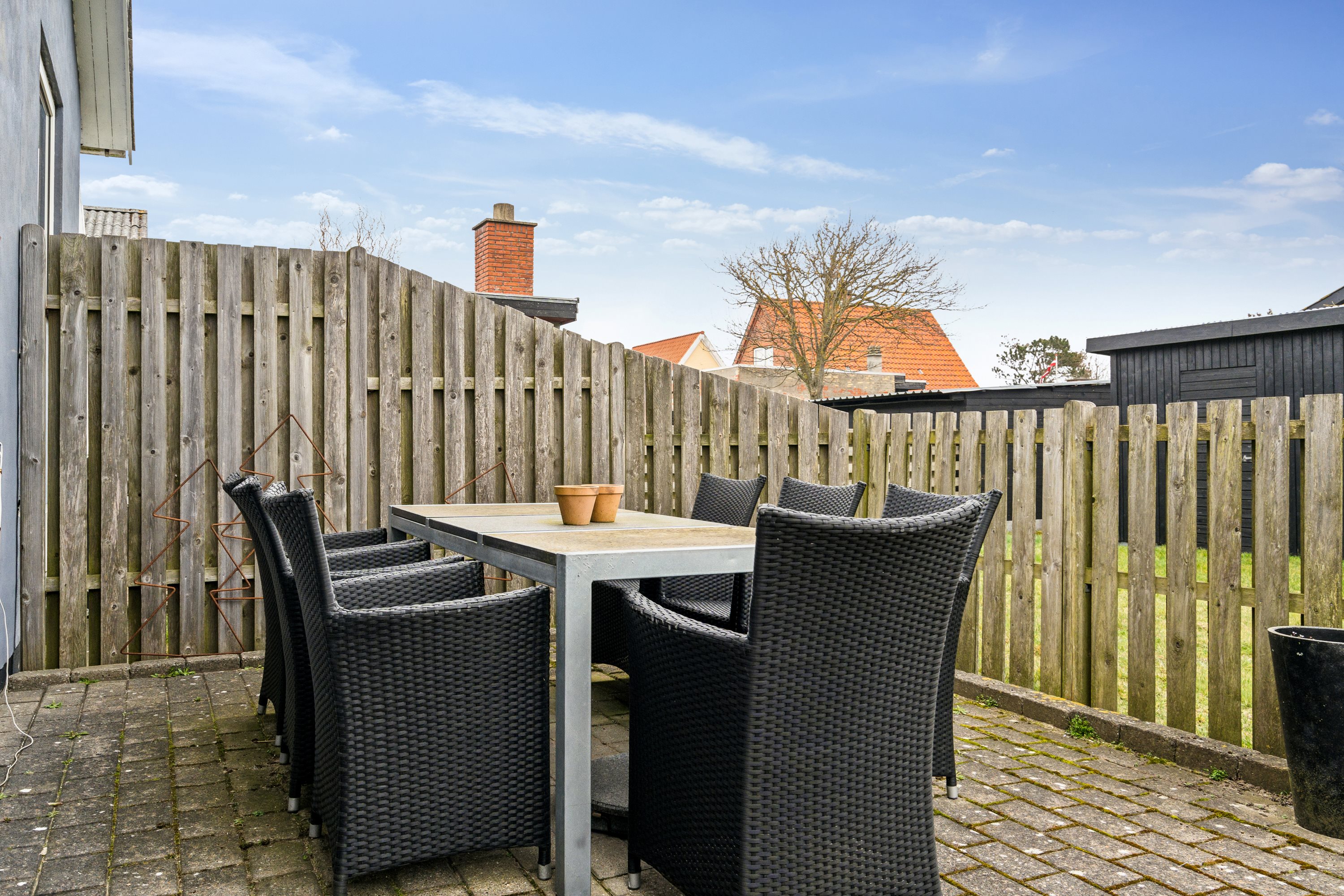 Fremhævet terrasse billede i fuldskærmstilstand. Billede af Mågevej 17, 9850 Hirtshals